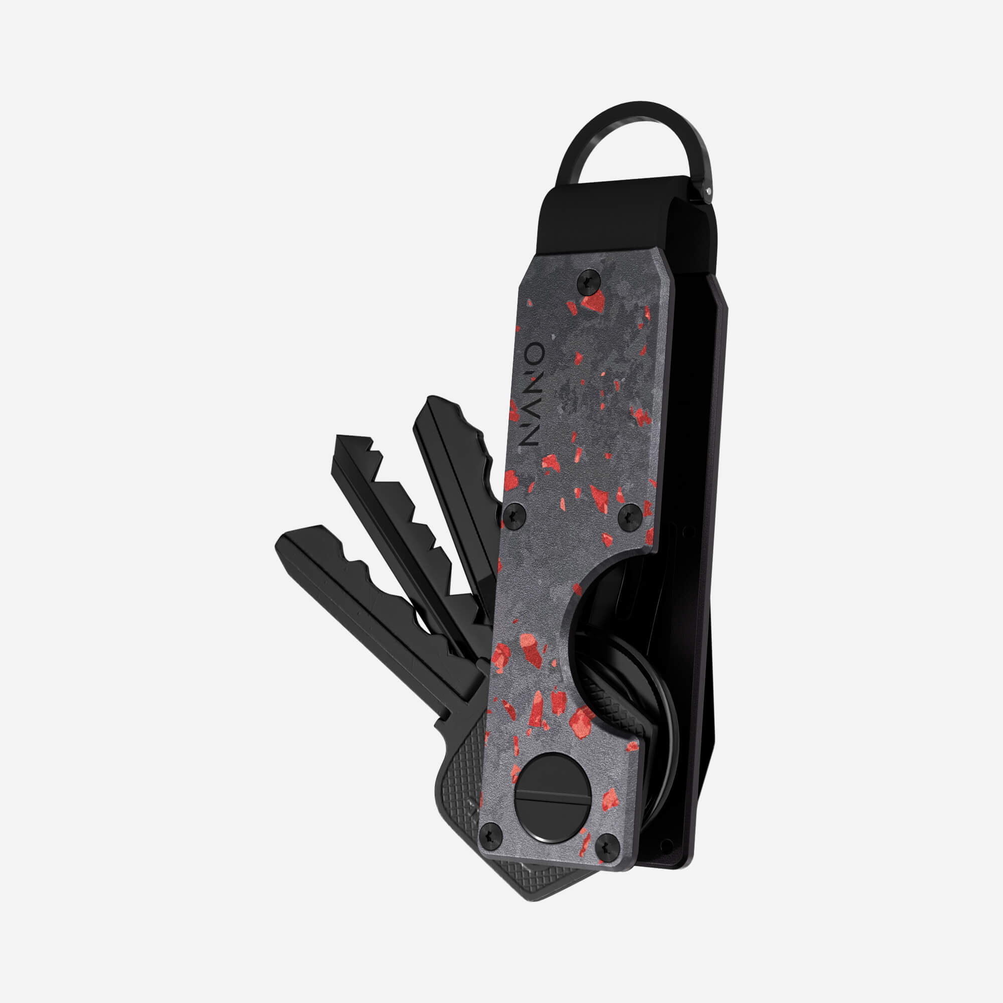 Key Case (Nero/Rosso)