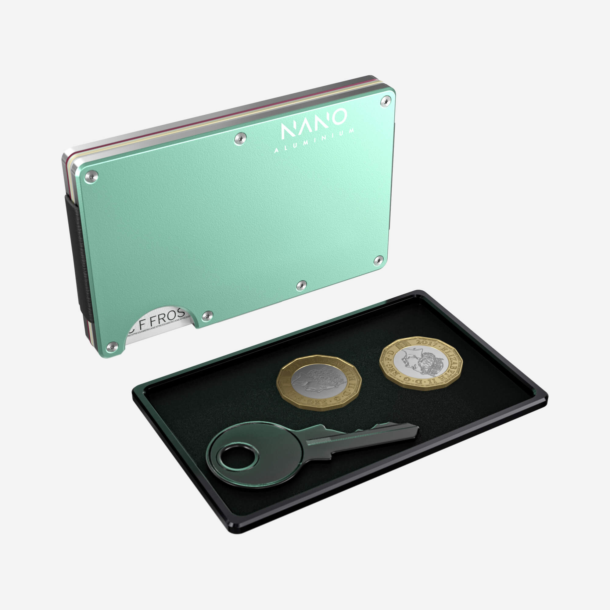 Cash Strap Wallet (Orchard Mint) Essential Bundle
