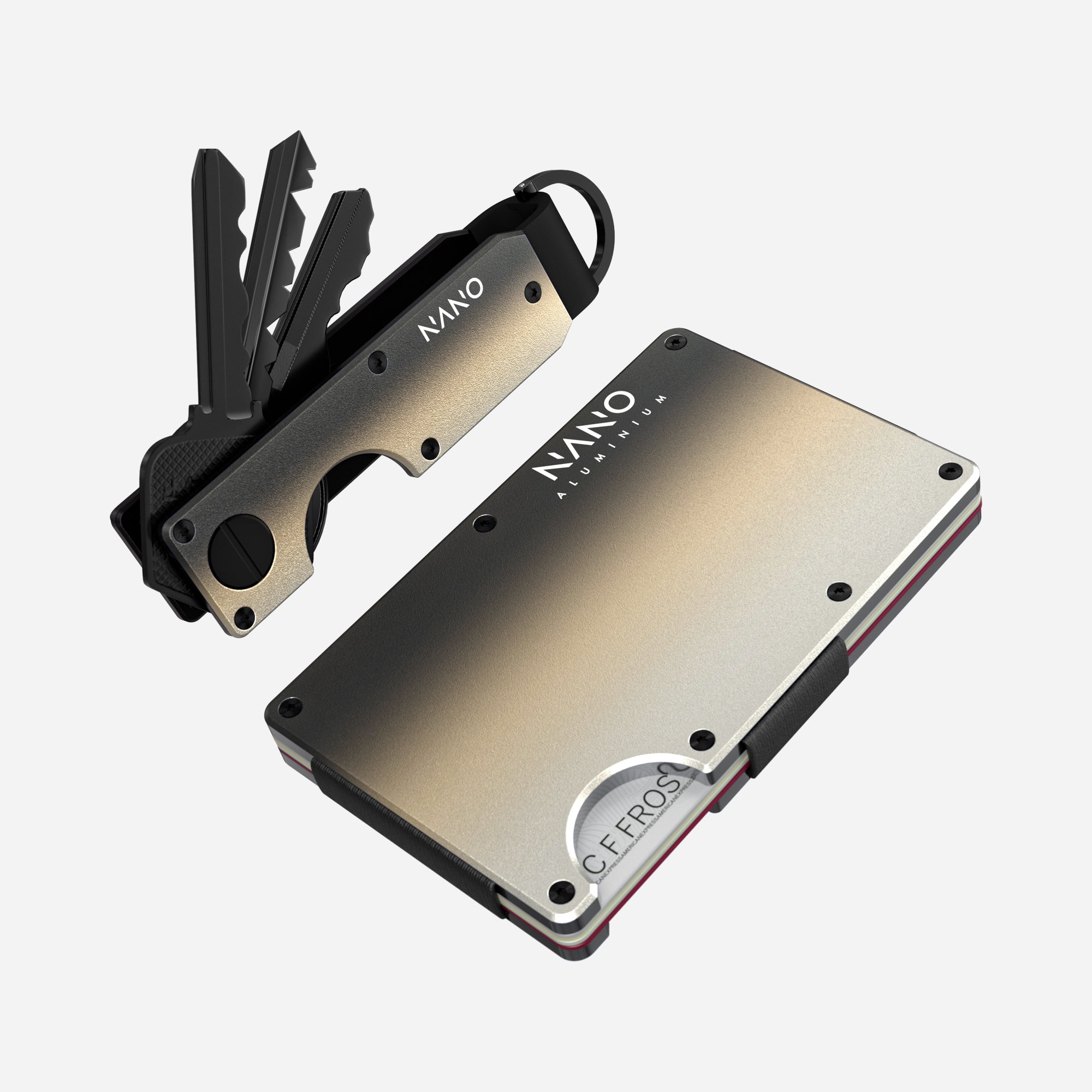 Cash Strap Wallet (Onyx Eclipse) Everyday Bundle