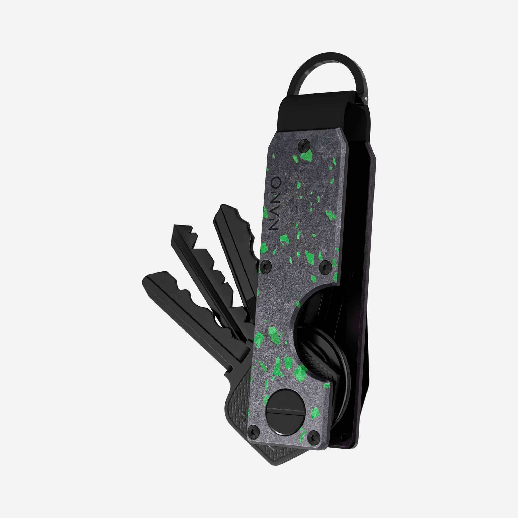 Key Case (Nero/Verde)