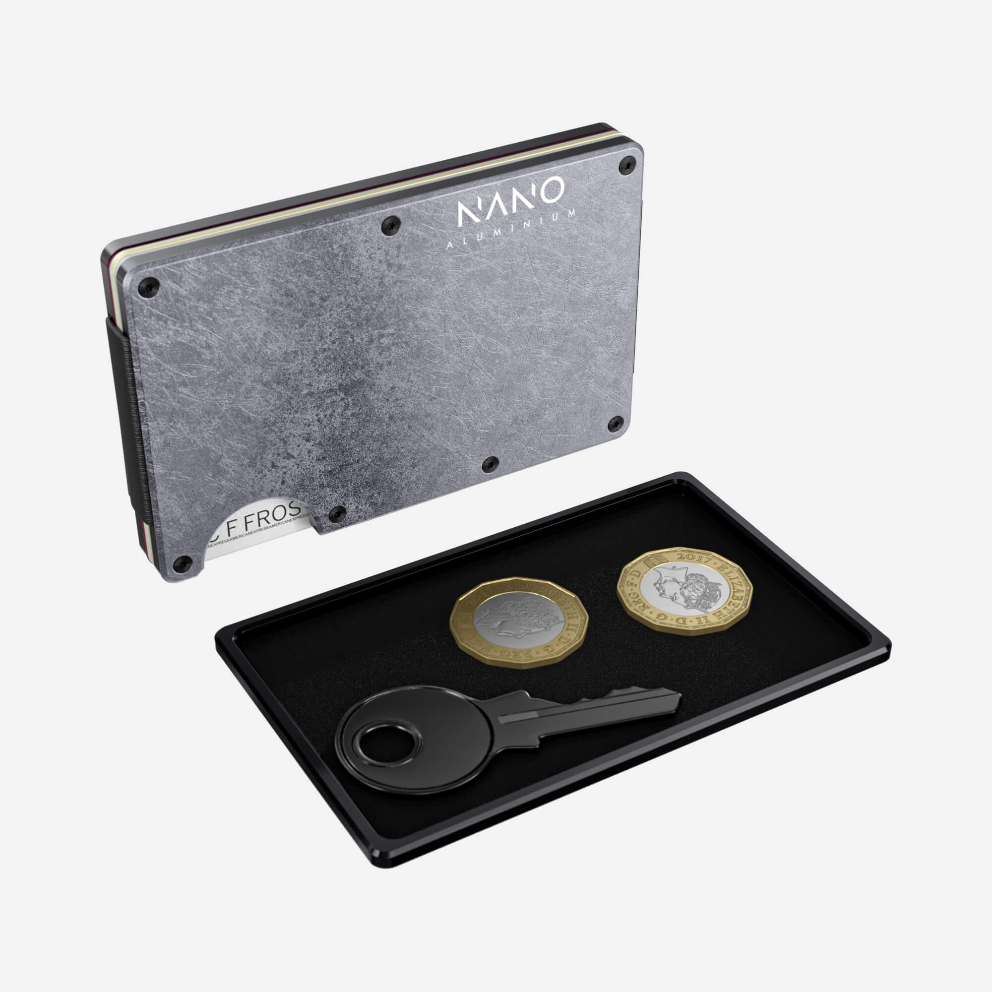 Cash Strap Wallet (Dark Storm) Essential Bundle