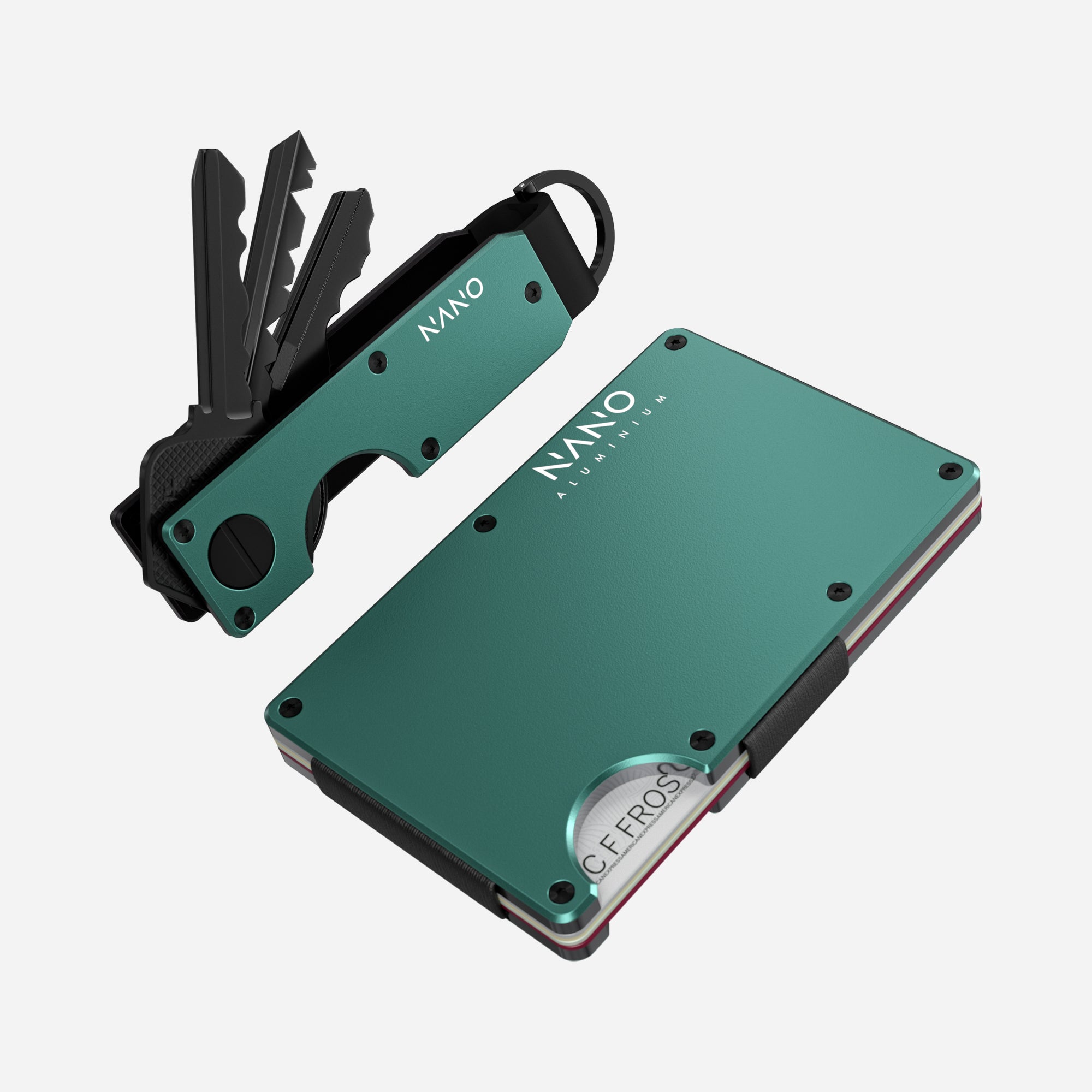 Cash Strap Wallet (Racing Green) Everyday Bundle