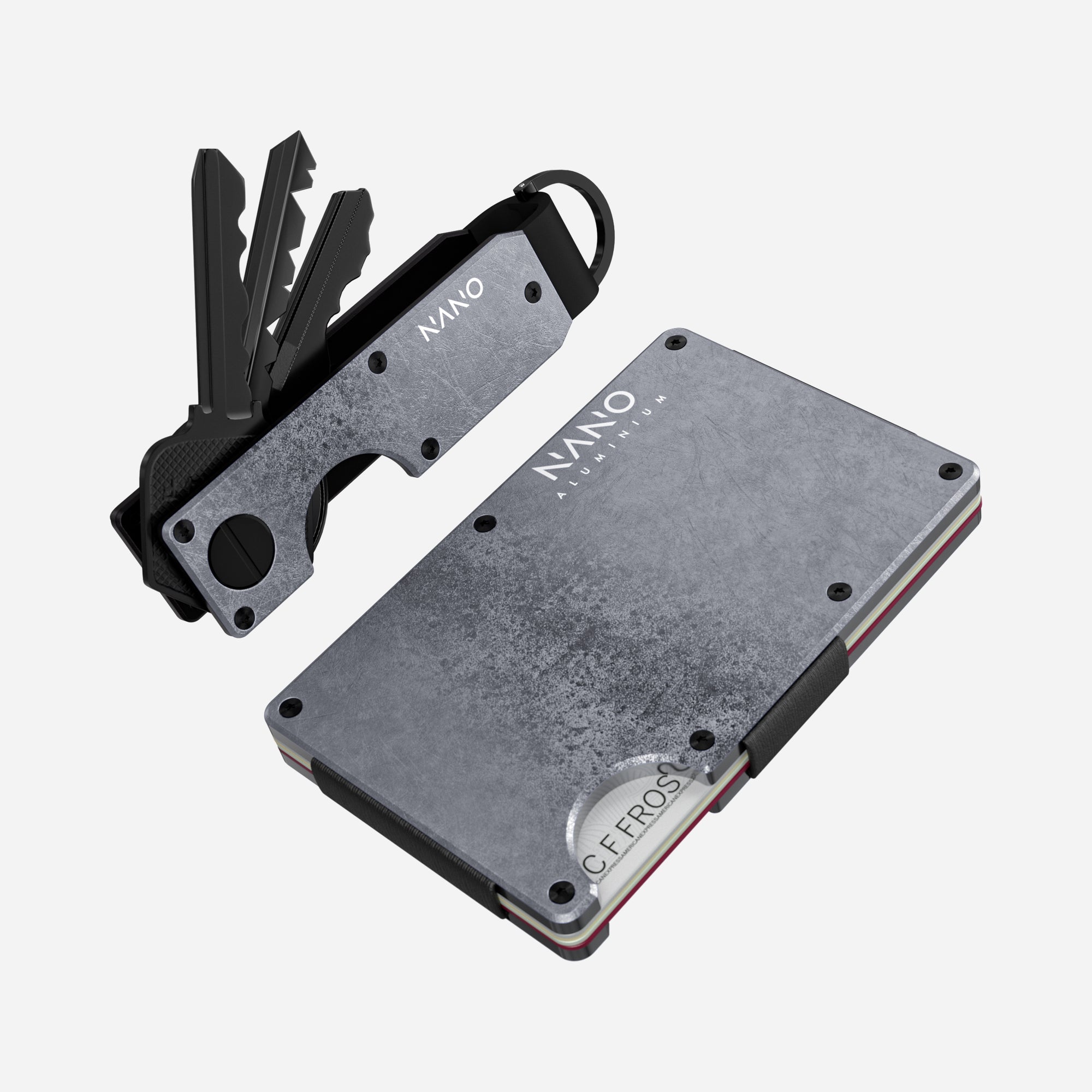 Cash Strap Wallet (Dark Storm) Everyday Bundle