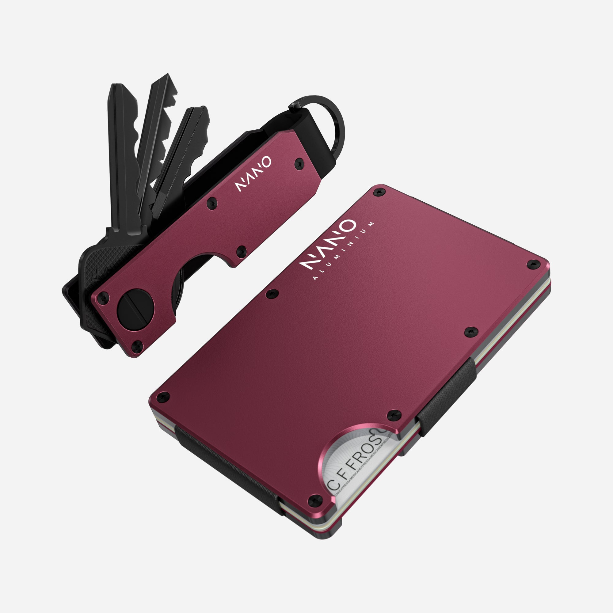 Cash Strap Wallet (Portofino Red) Everyday Bundle
