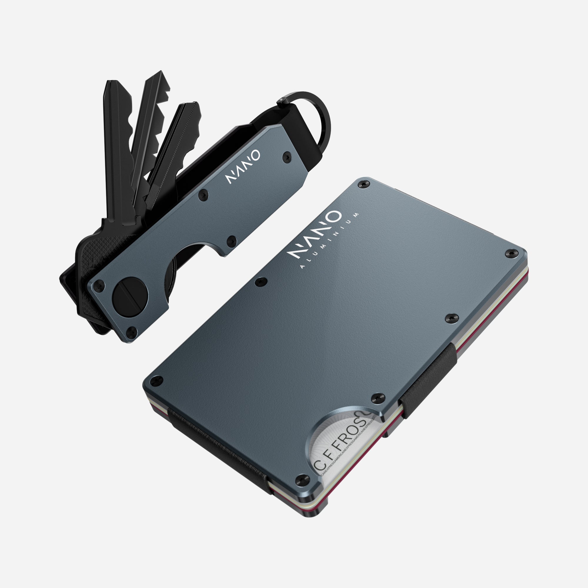 Cash Strap Wallet (Forza Grey) Everyday Bundle
