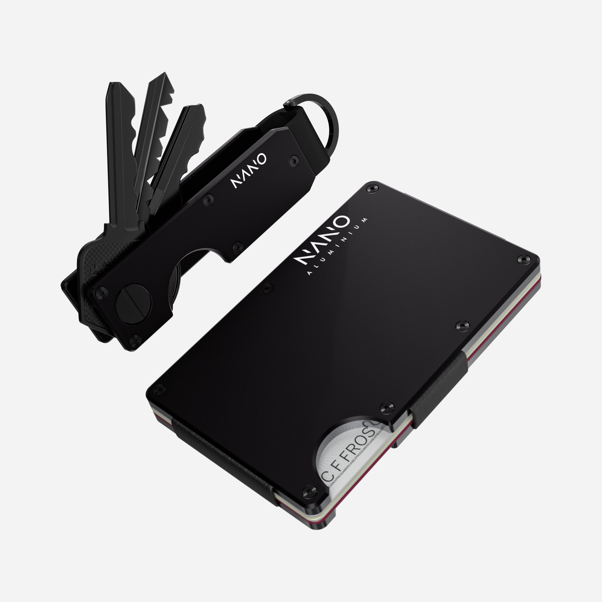 Cash Strap Wallet (Phantom Black) Everyday Bundle