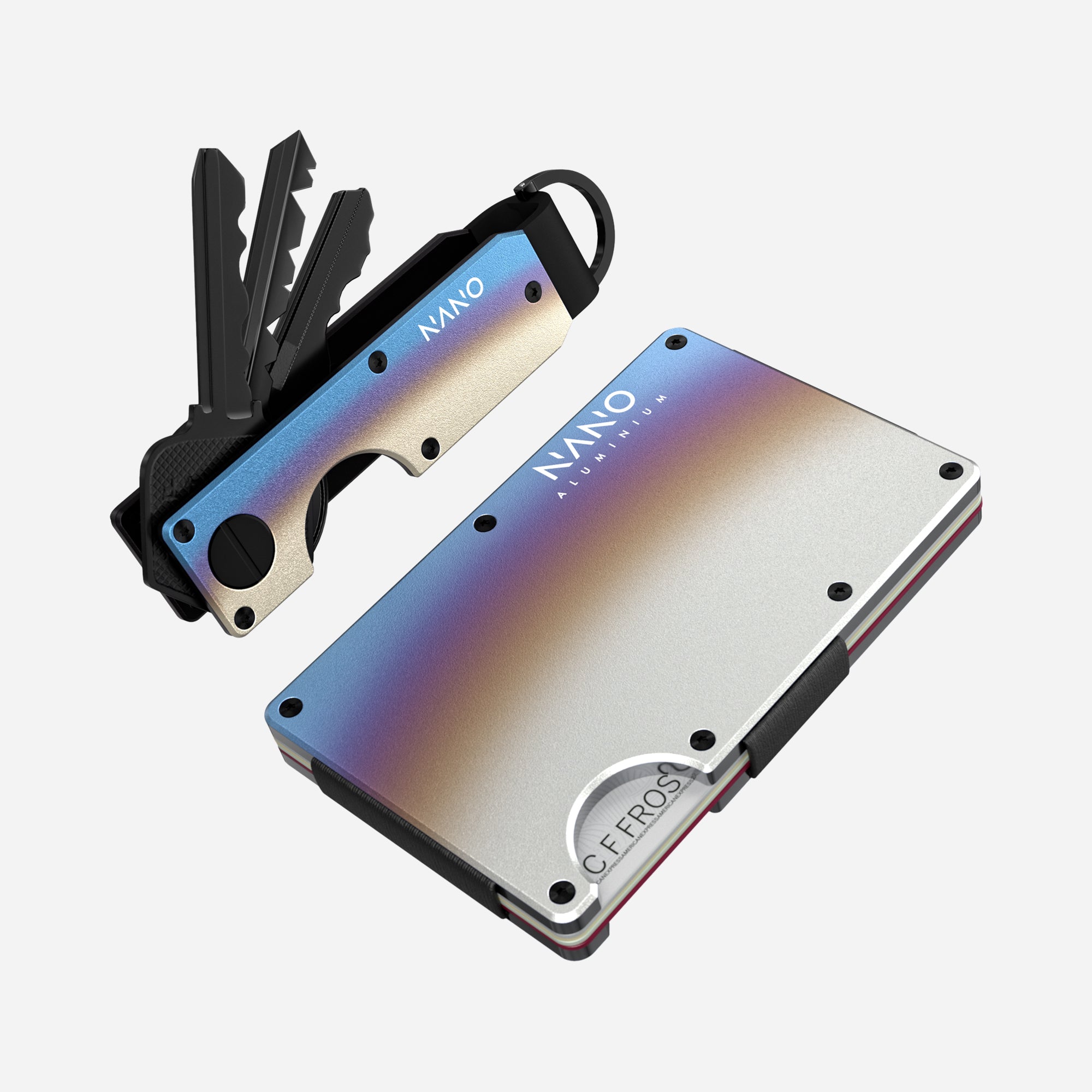 Cash Strap Wallet (Flame Burnt) Everyday Bundle
