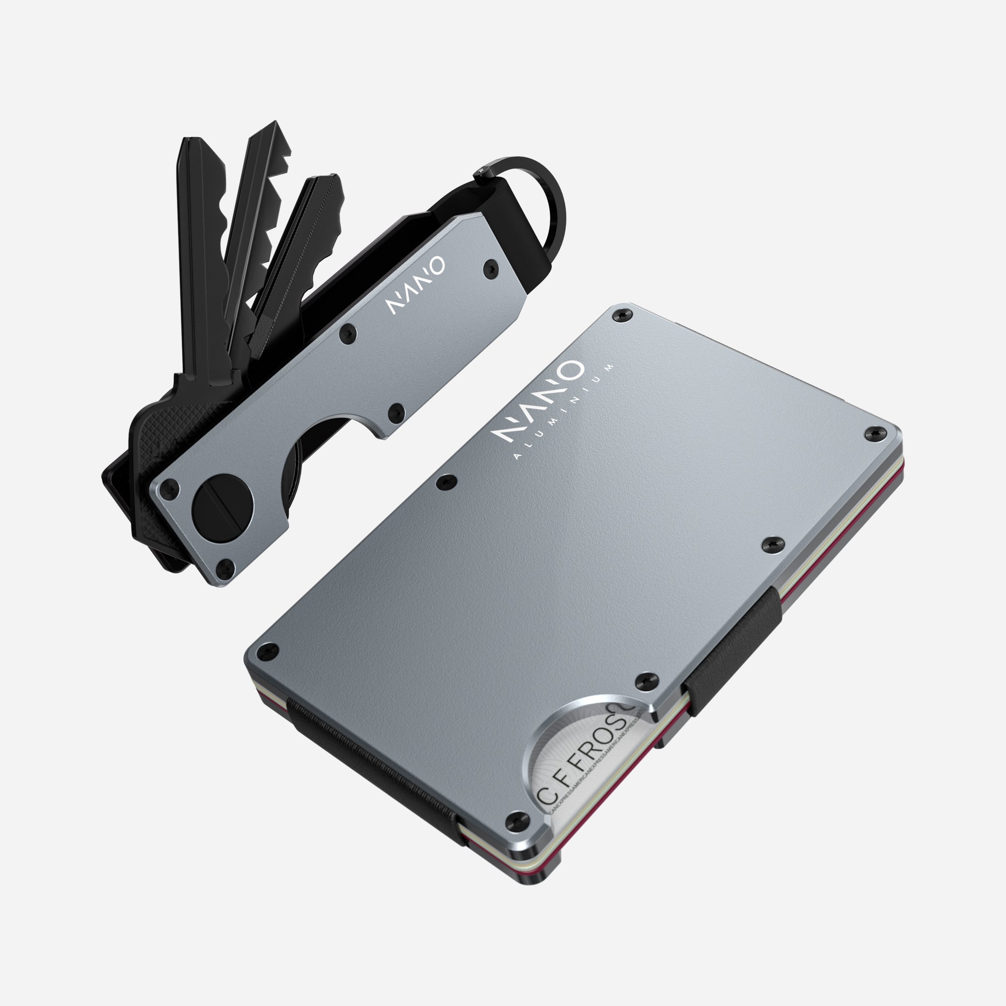 Cash Strap Wallet (Spyder Grey) Everyday Bundle