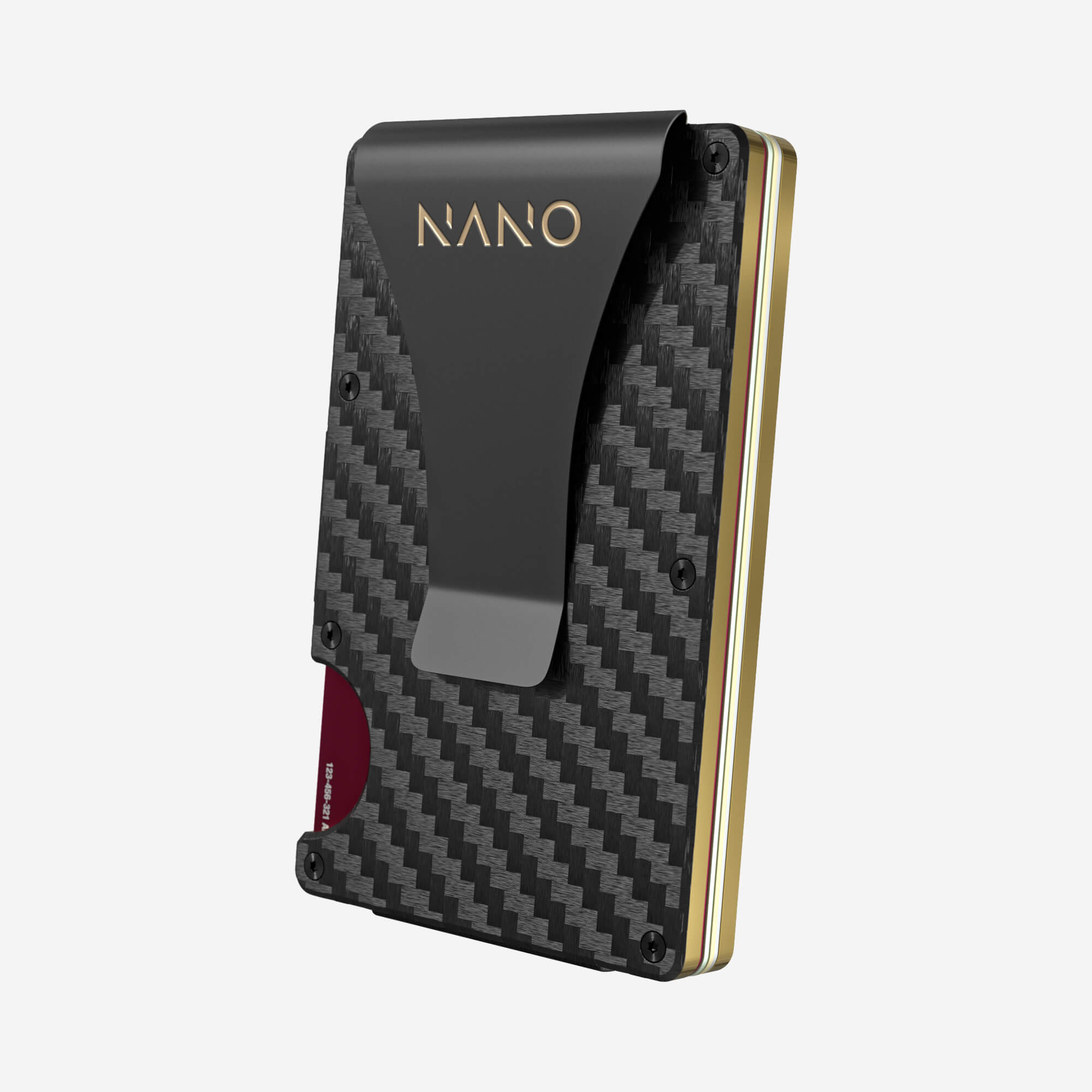007 Money Clip Wallet (Stealth Black/Spectre Gold)