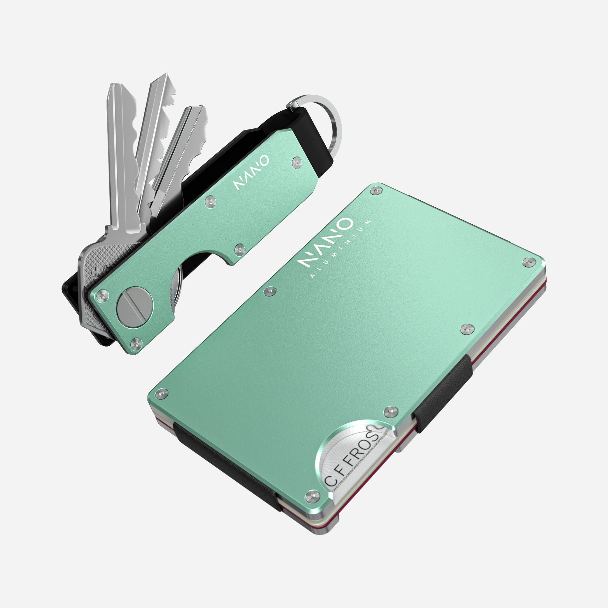 Cash Strap Wallet (Orchard Mint) Everyday Bundle