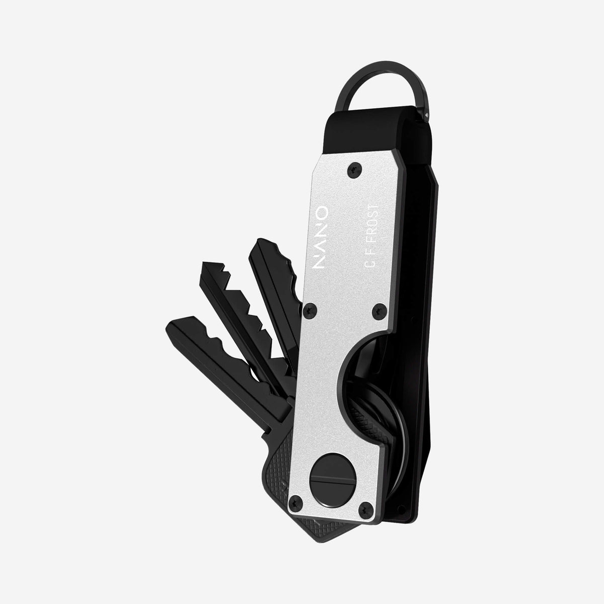 Personalised Key Case (Ghost Silver)