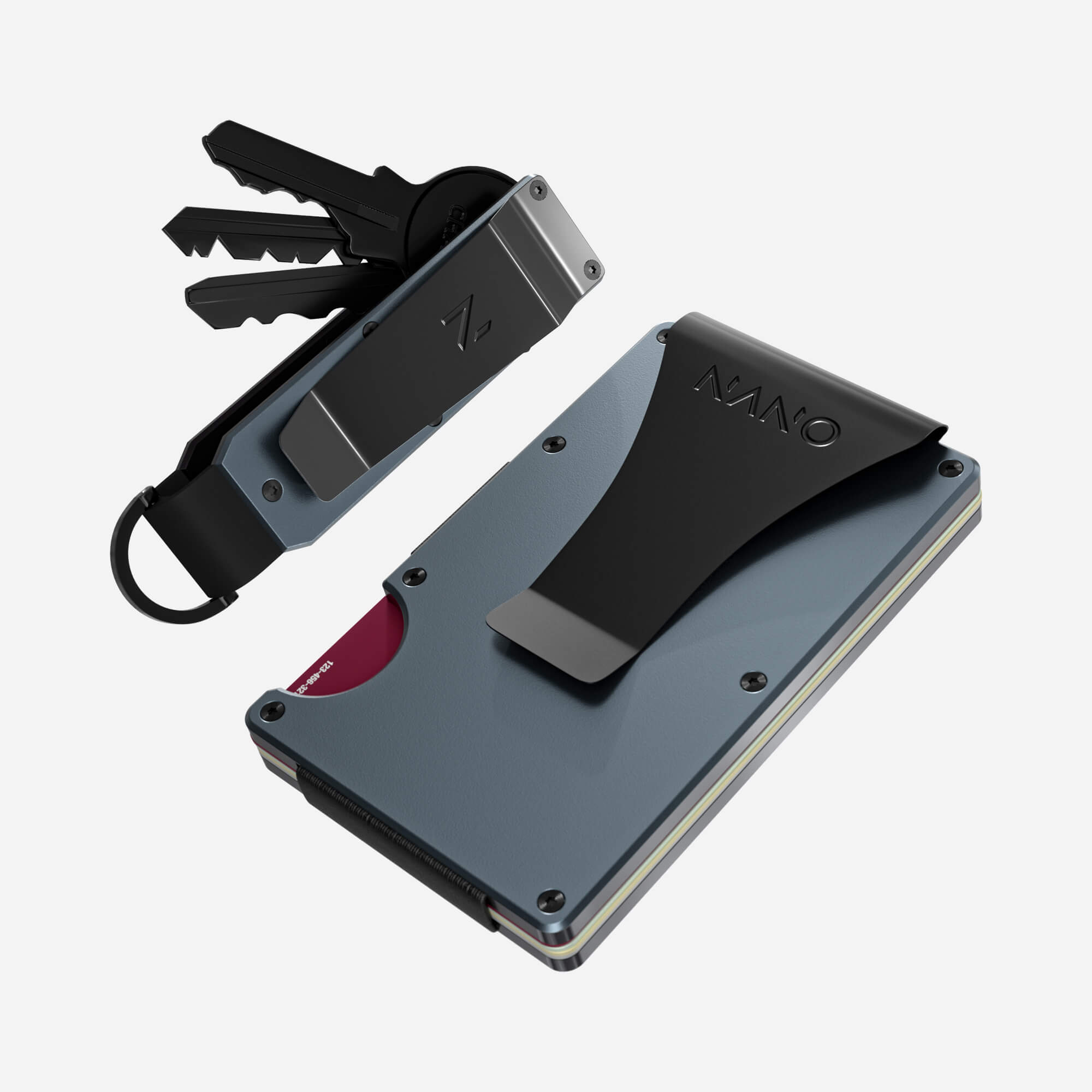 Money Clip Wallet (Forza Grey) Everyday Bundle