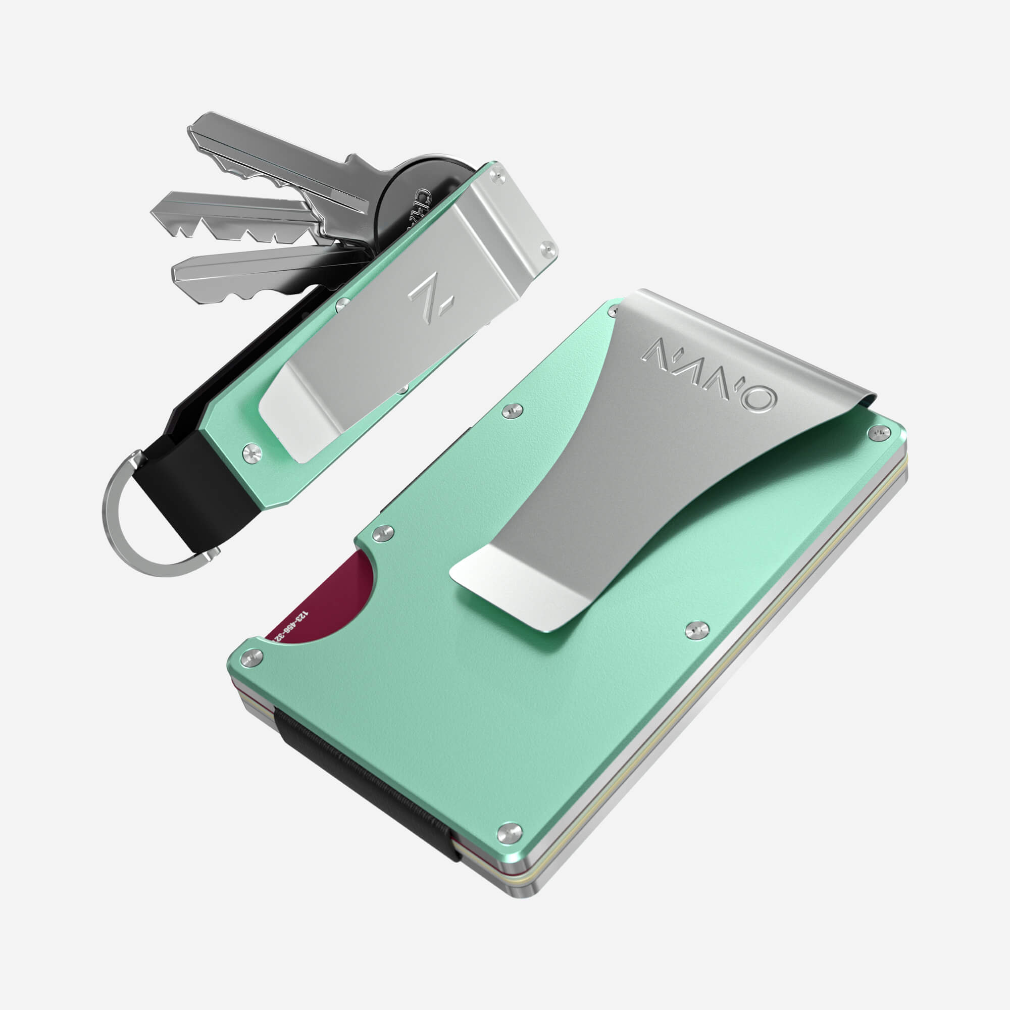 Money Clip Wallet (Orchard Mint) Evreyday Bundle