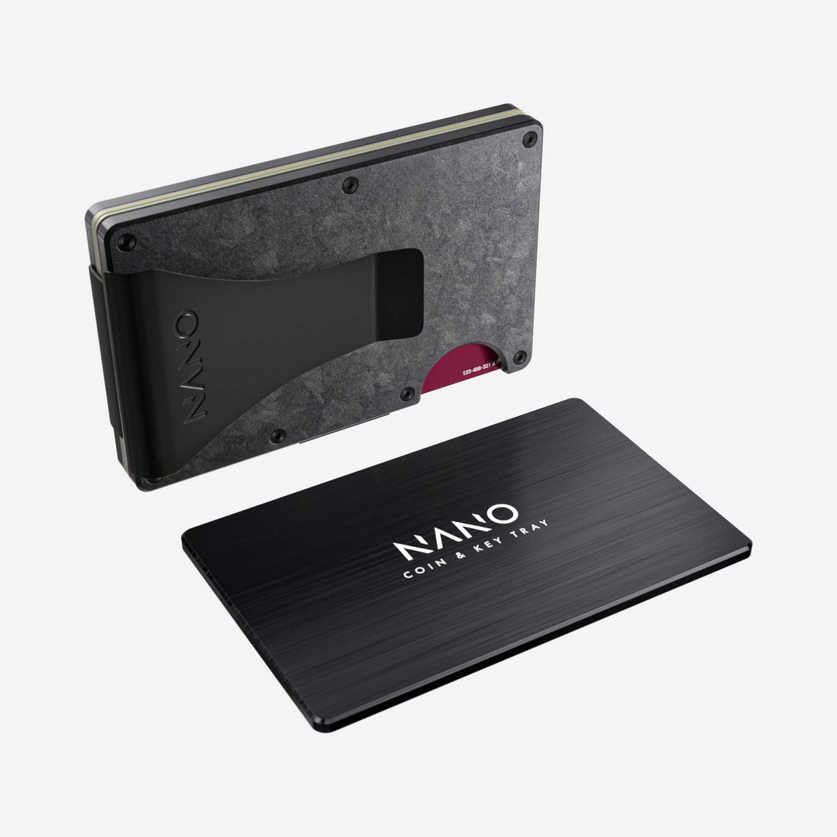 Money Clip Wallet (Nero) Essential Bundle