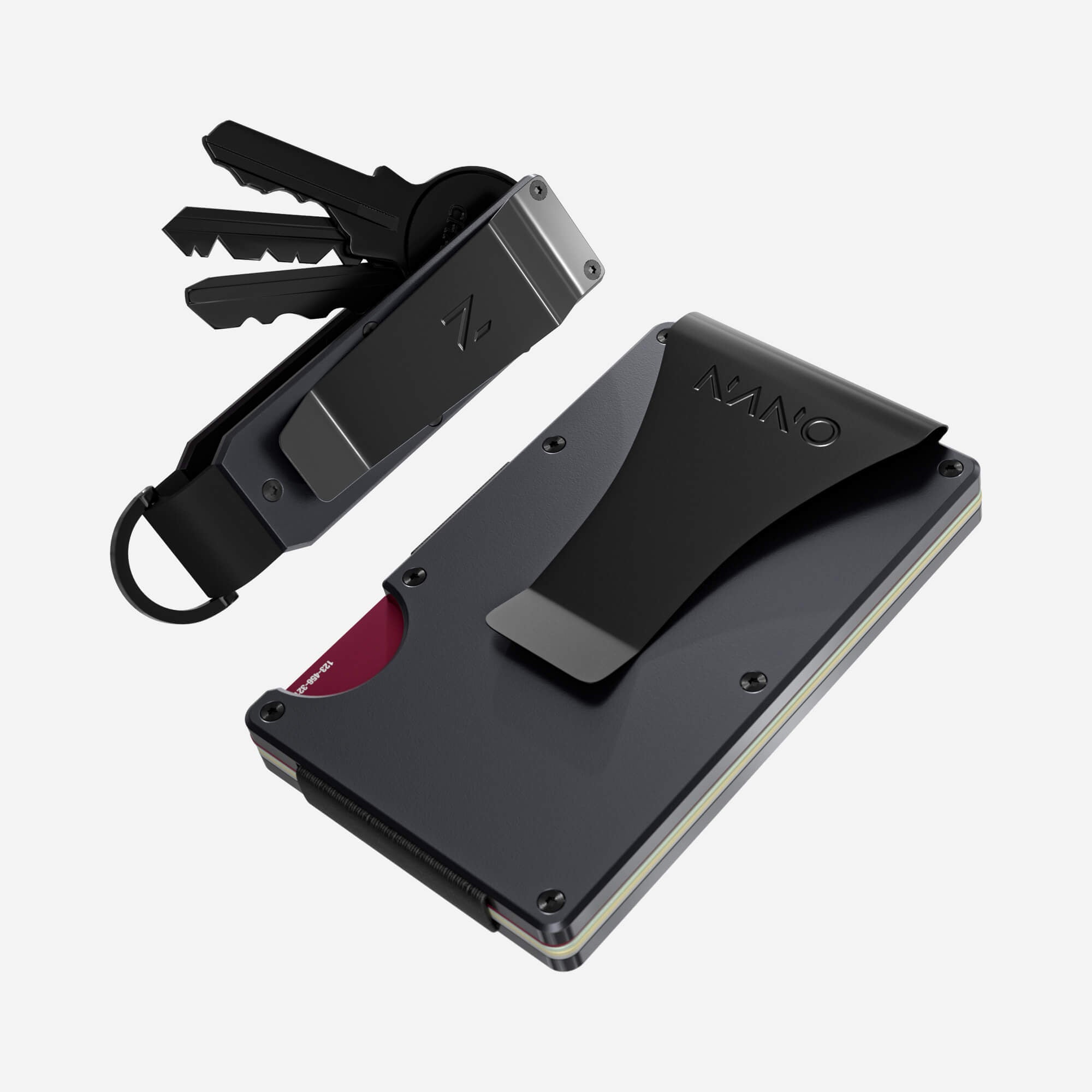 Money Clip Wallet (Titan Gunmetal) Everyday Bundle