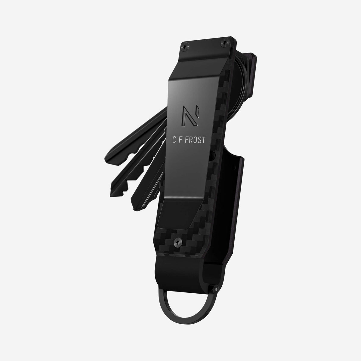 Personalised Key Case (Stealth Black)