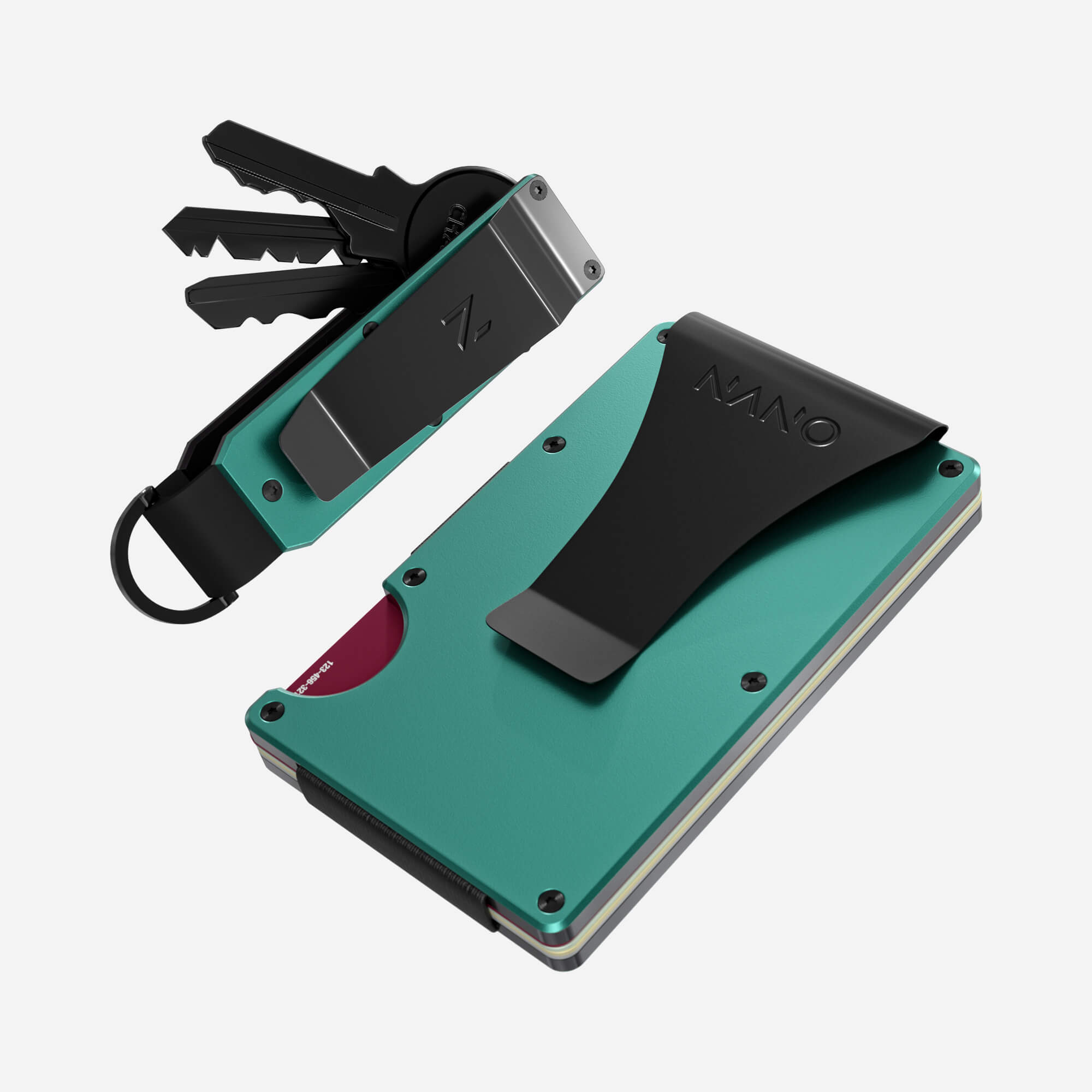 Money Clip Wallet (Racing Green) Everyday Bundle