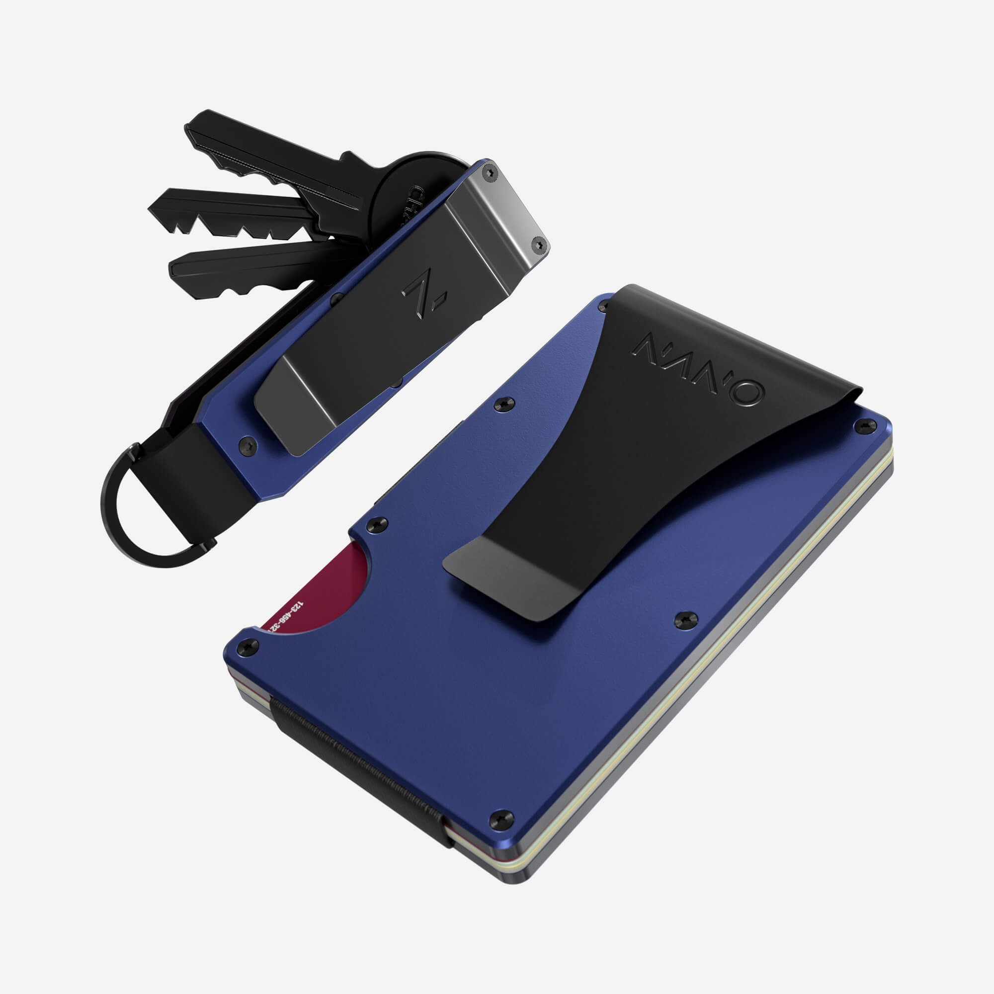 Money Clip Wallet (Skyfall Navy) Everyday Bundle