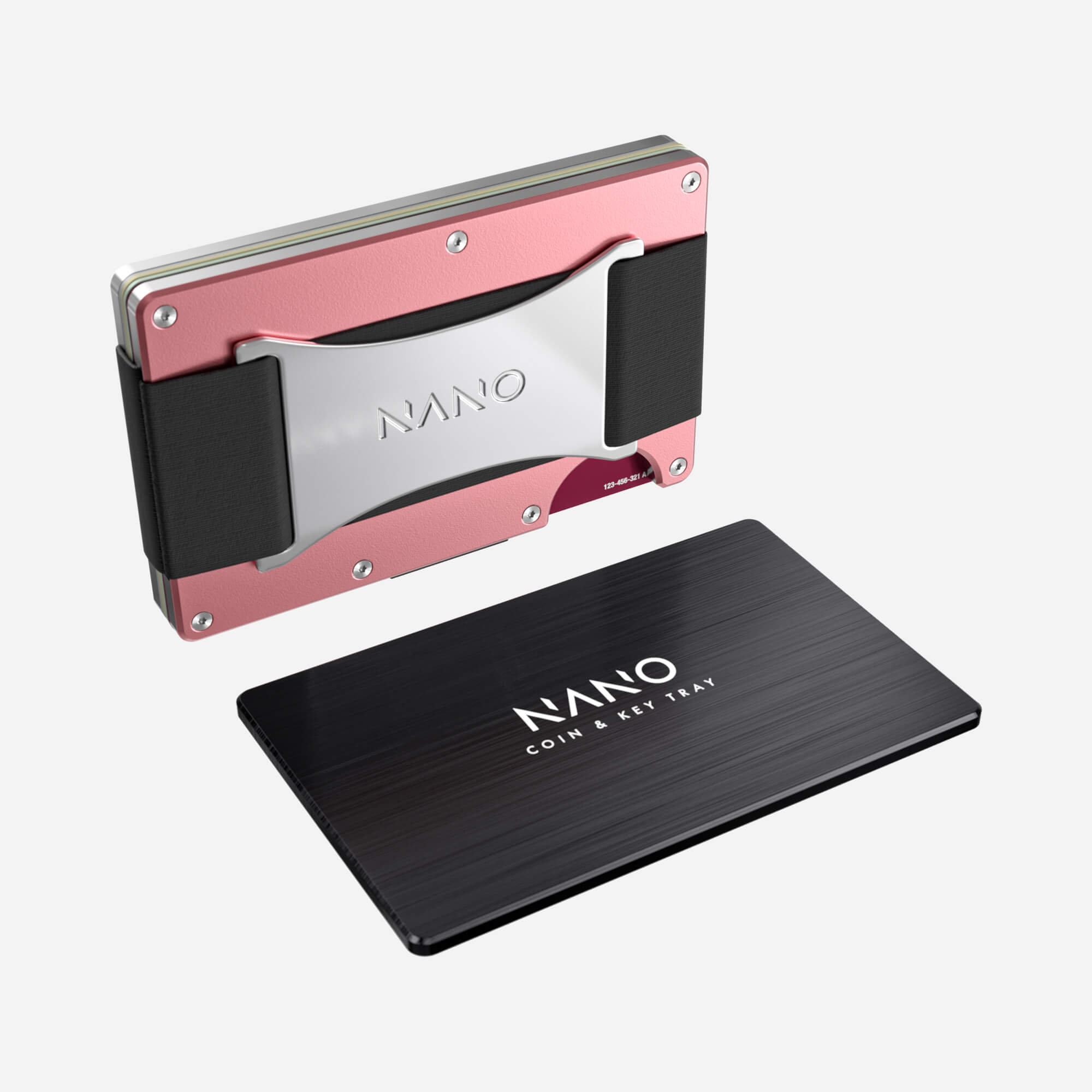 Personalised Cash Strap Wallet (Sunset Blush) Essential Bundle