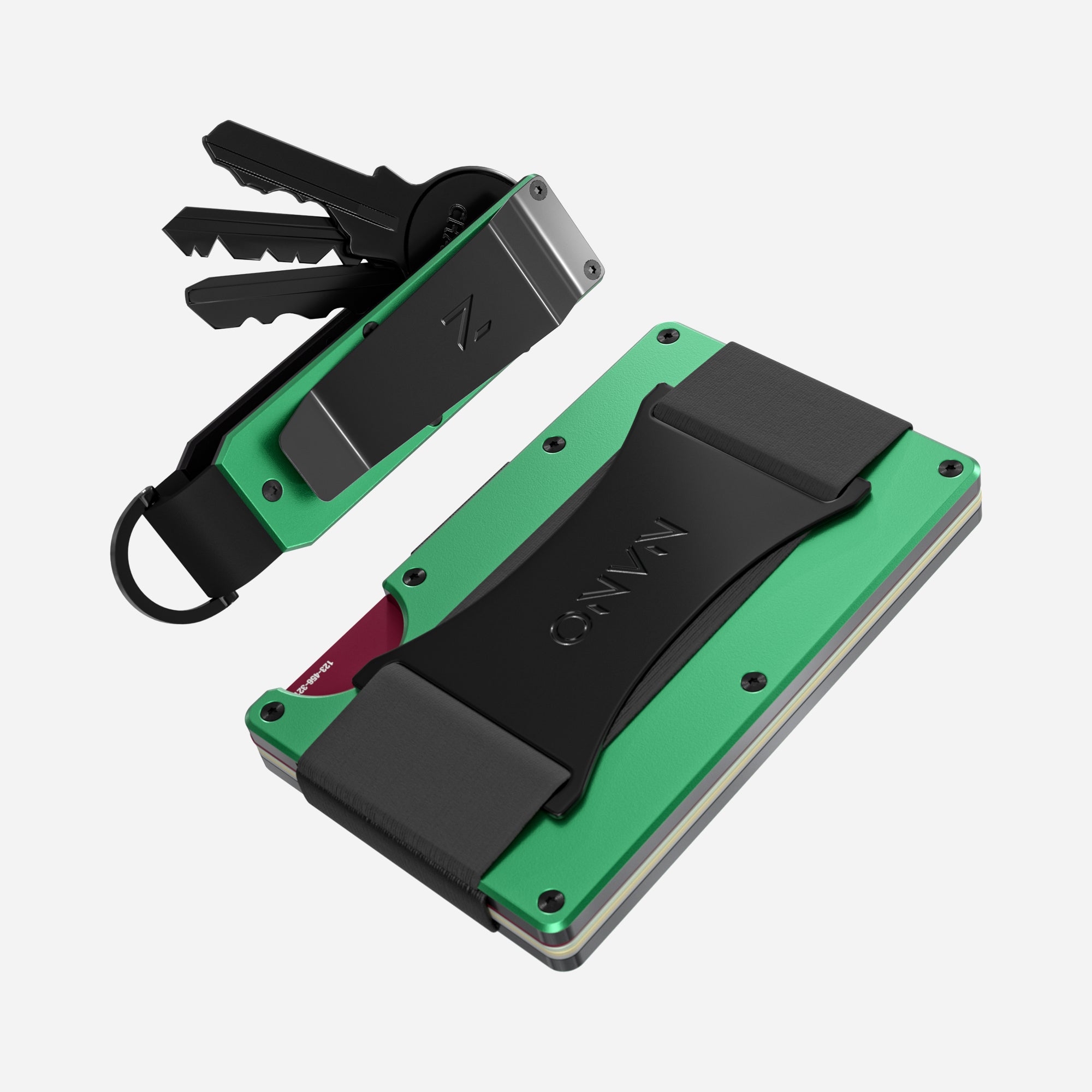 Cash Strap Wallet (Viper Green) Everyday Bundle