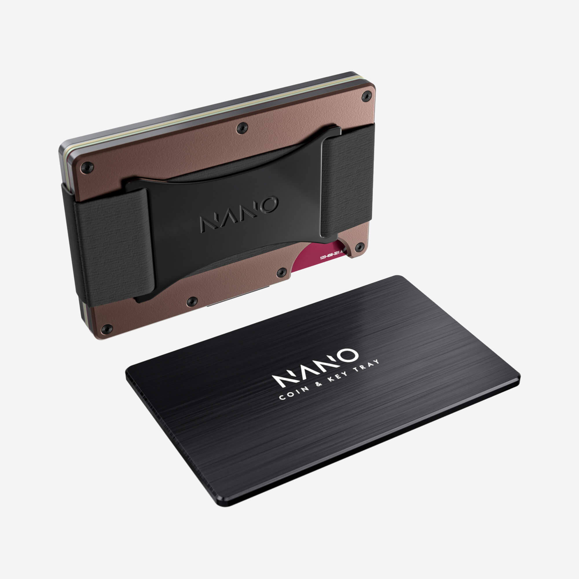 Cash Strap Wallet (Sonic Copper) Essential Bundle