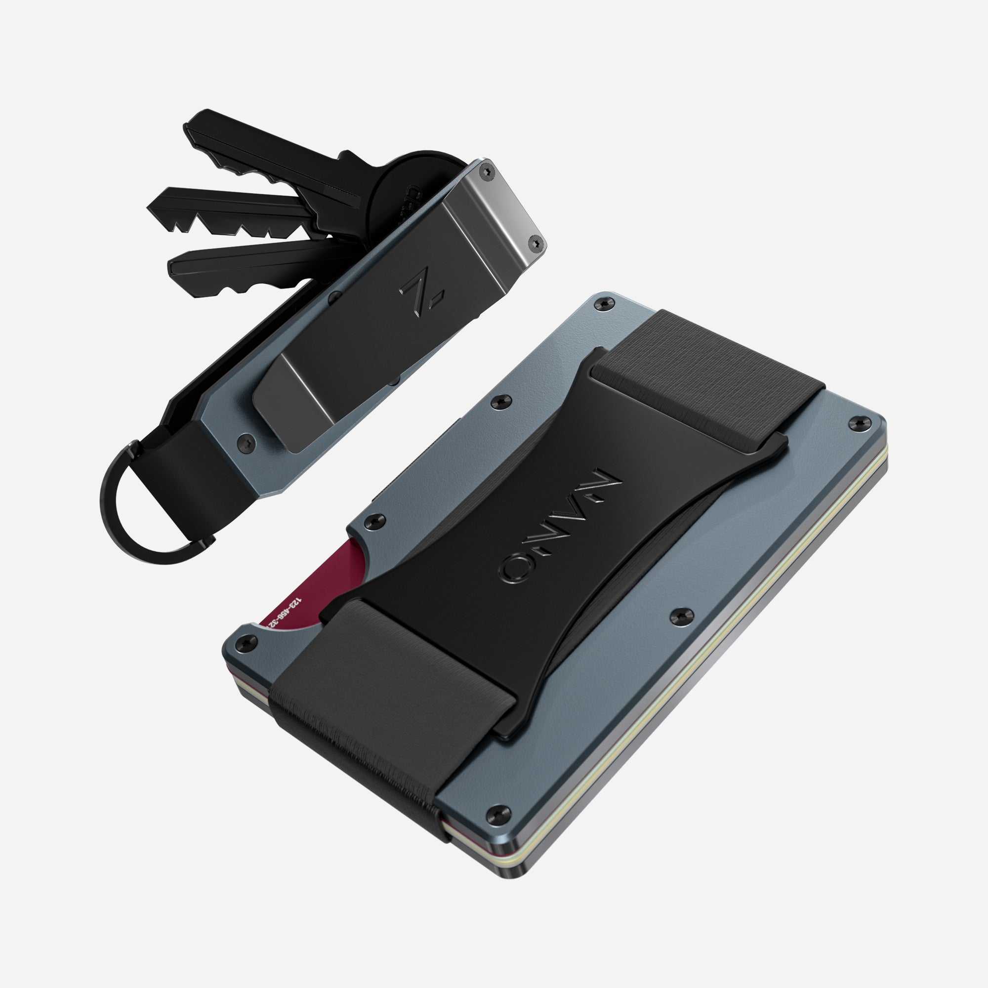 Cash Strap Wallet (Forza Grey) Everyday Bundle