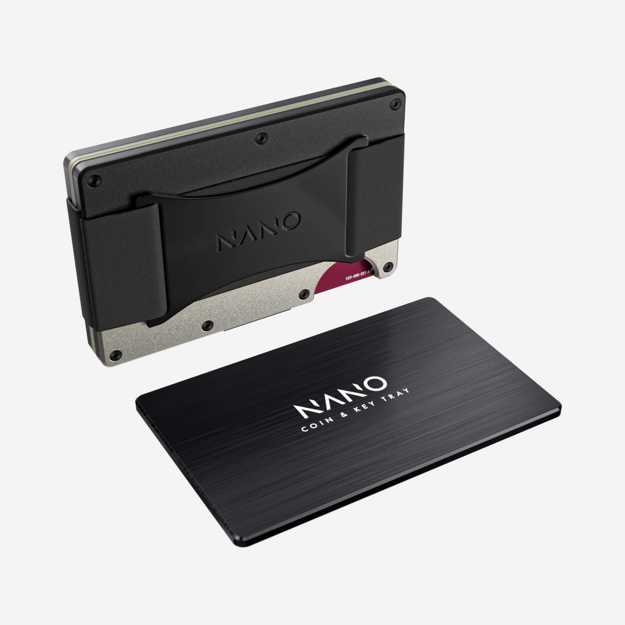 Cash Strap Wallet (Onyx Eclipse) Essential Bundle