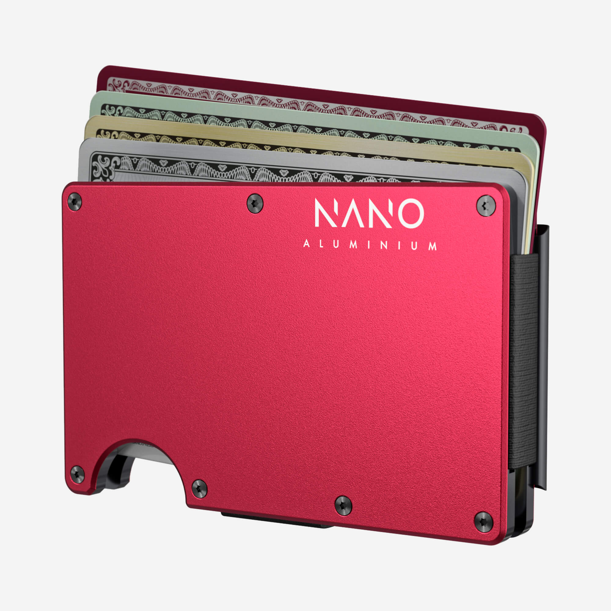 Money Clip Wallet (Volcano Red)