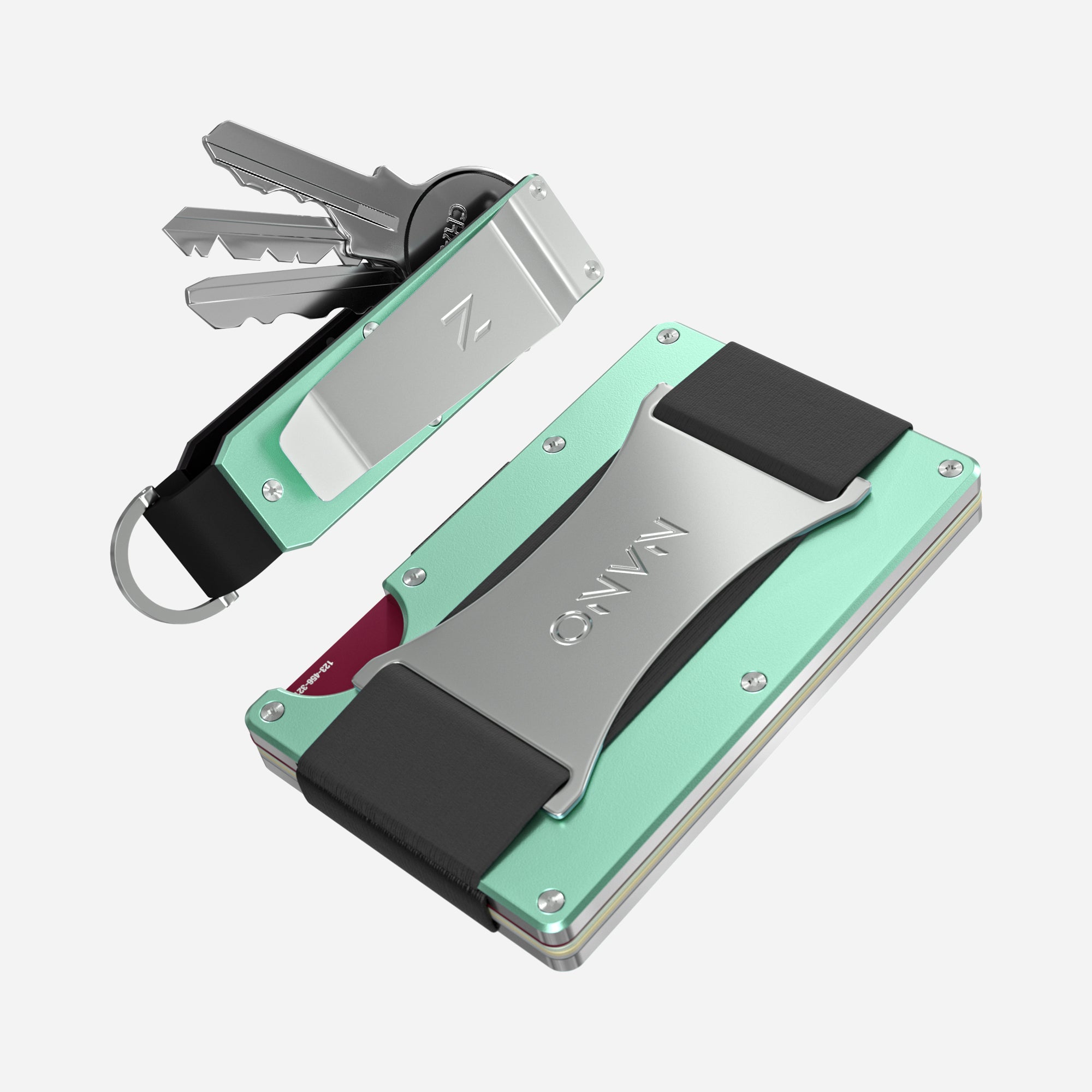 Cash Strap Wallet (Orchard Mint) Everyday Bundle
