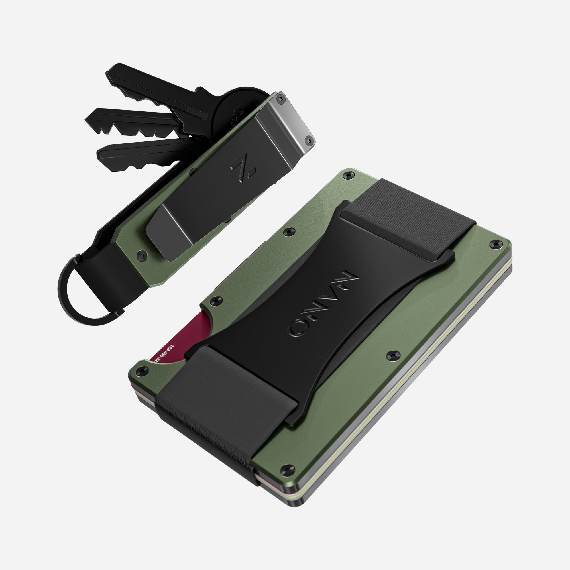 Cash Strap Wallet (Heritage Green) Everyday Bundle