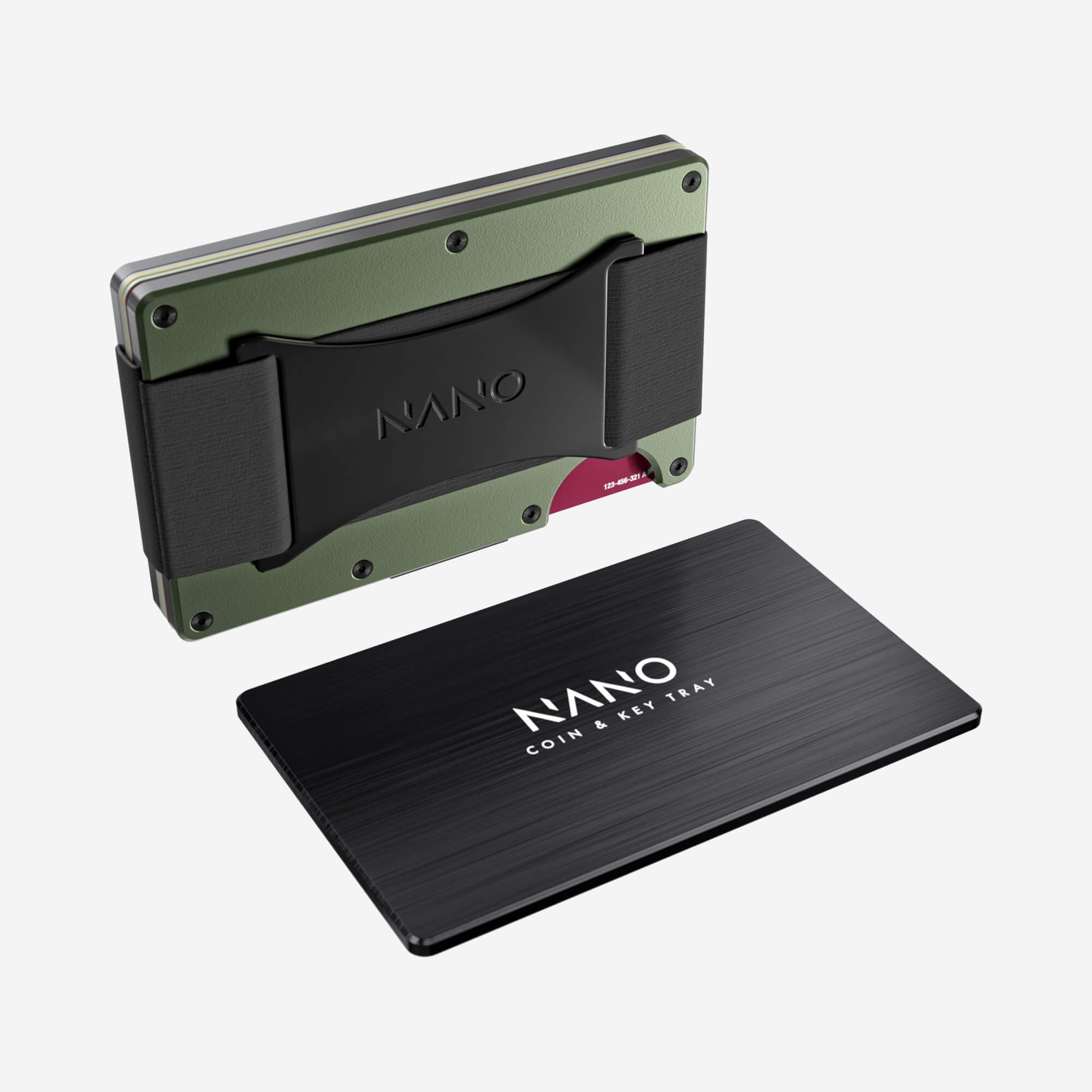 Cash Strap Wallet (Heritage Green) Essential Bundle
