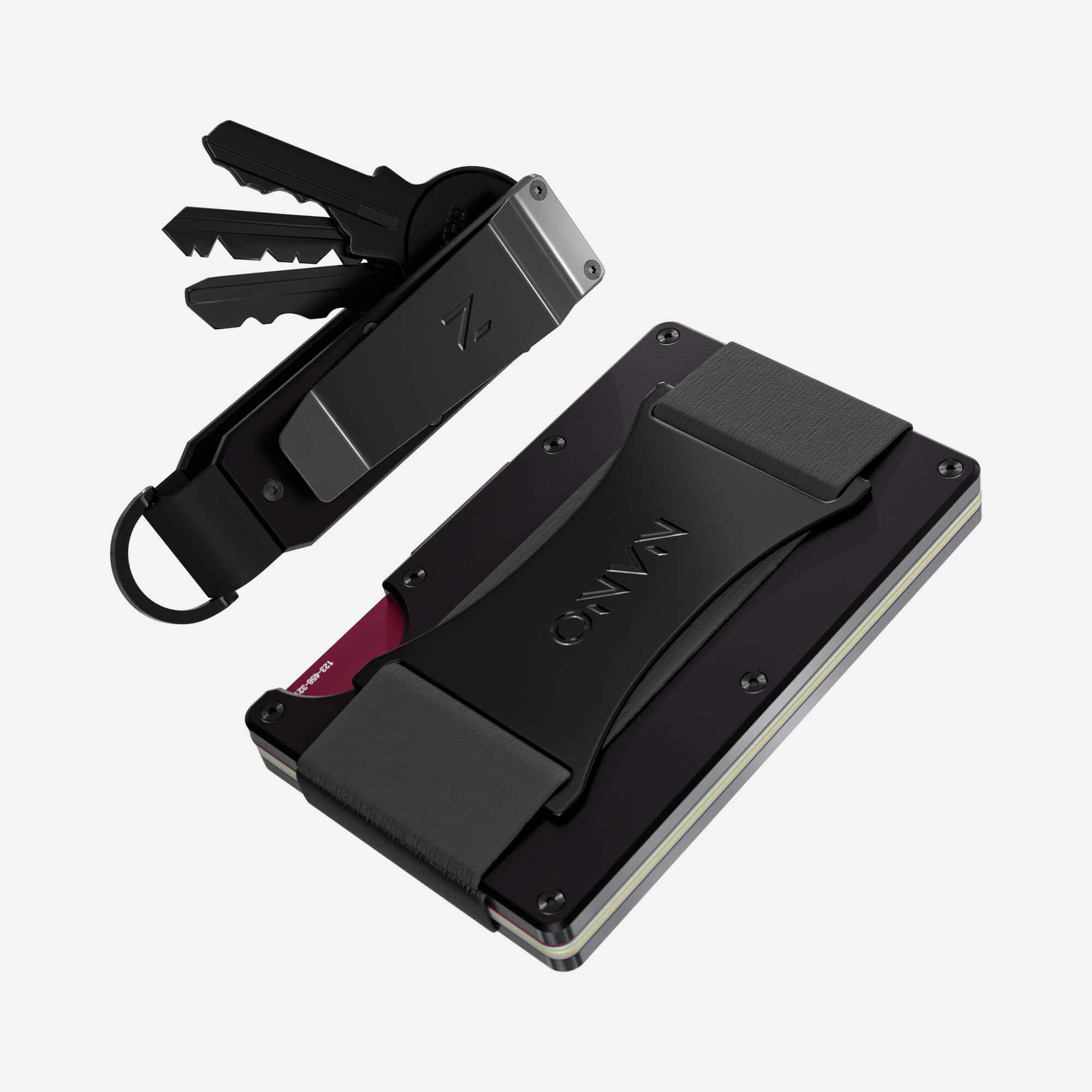 Cash Strap Wallet (Phantom Black) Everyday Bundle