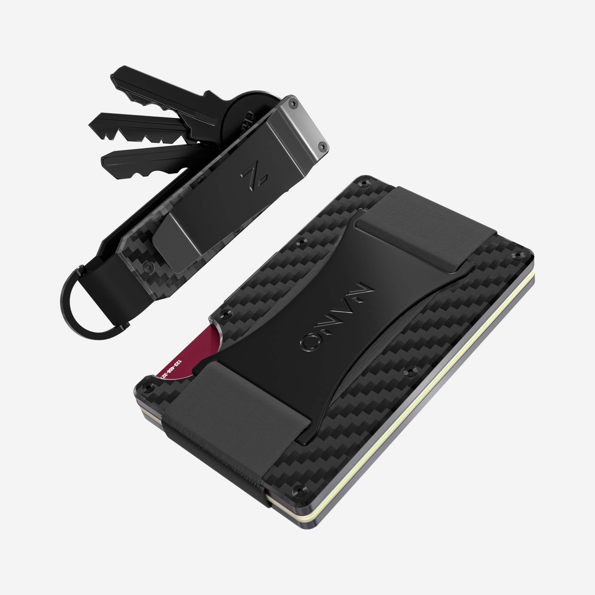 Cash Strap Wallet (Stealth Black) Everyday Bundle