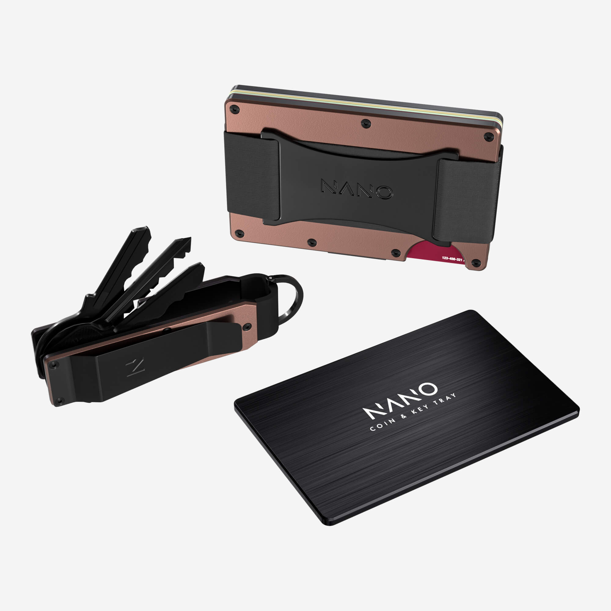 Cash Strap Wallet (Sonic Copper) Ultimate Bundle