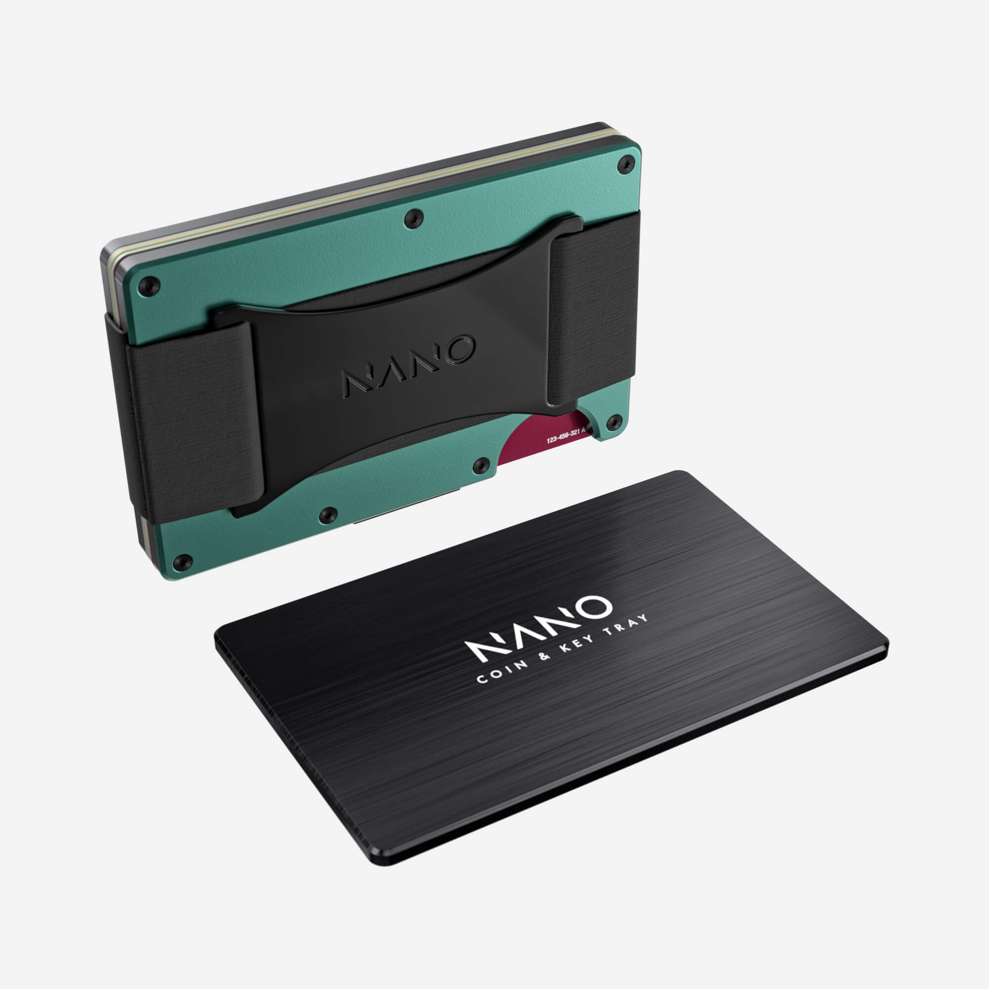 Cash Strap Wallet (Racing Green) Essential Bundle