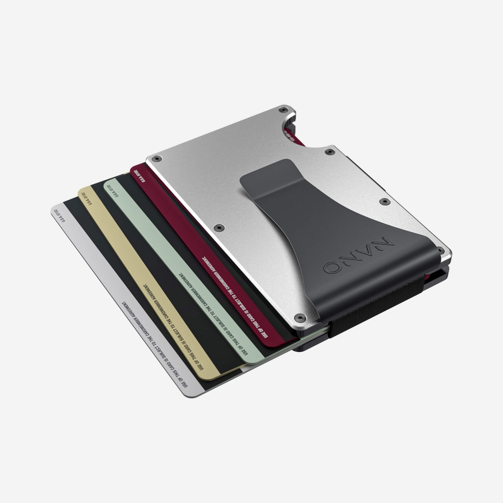 Money Clip Wallet (Ghost Silver)