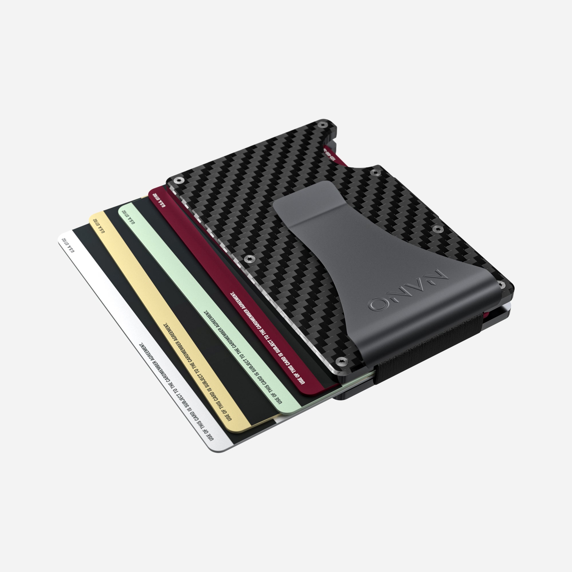 Money Clip Wallet (Stealth Black)