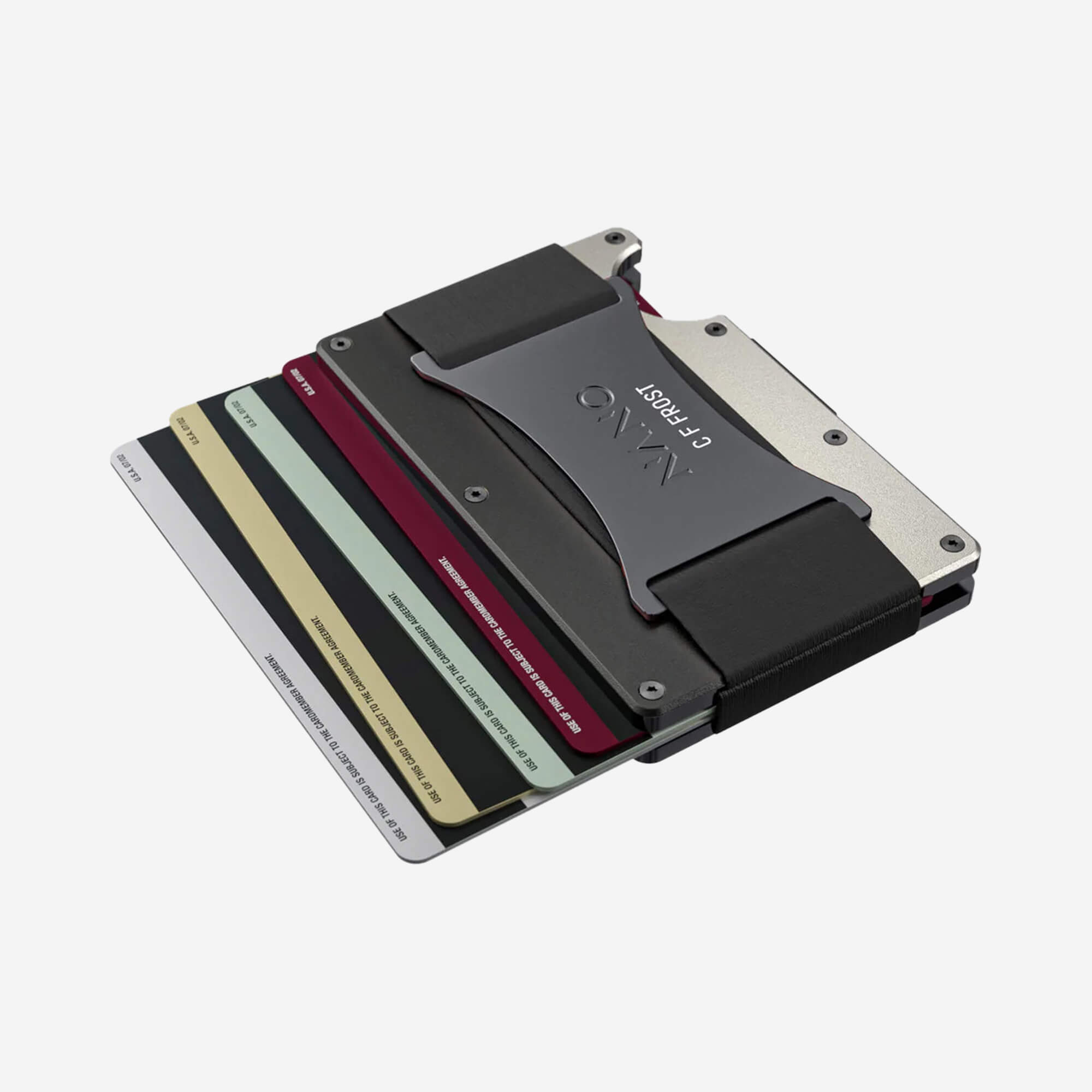 Personalised Cash Strap Wallet (Onyx Eclipse) Everyday Bundle