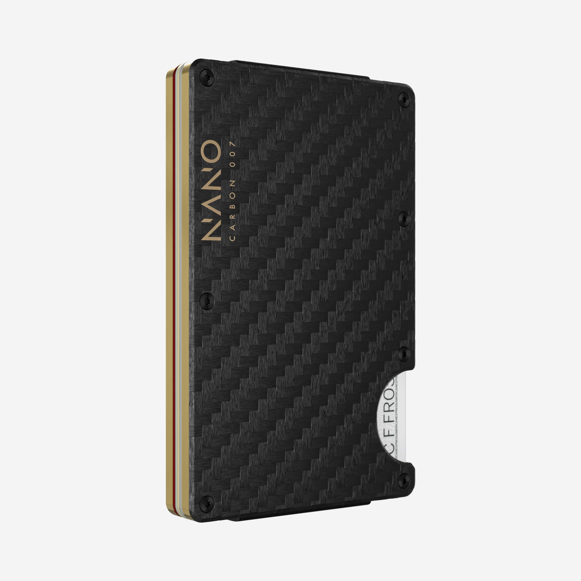 007 Cash Strap Wallet (Stealth Black/Spectre Gold)