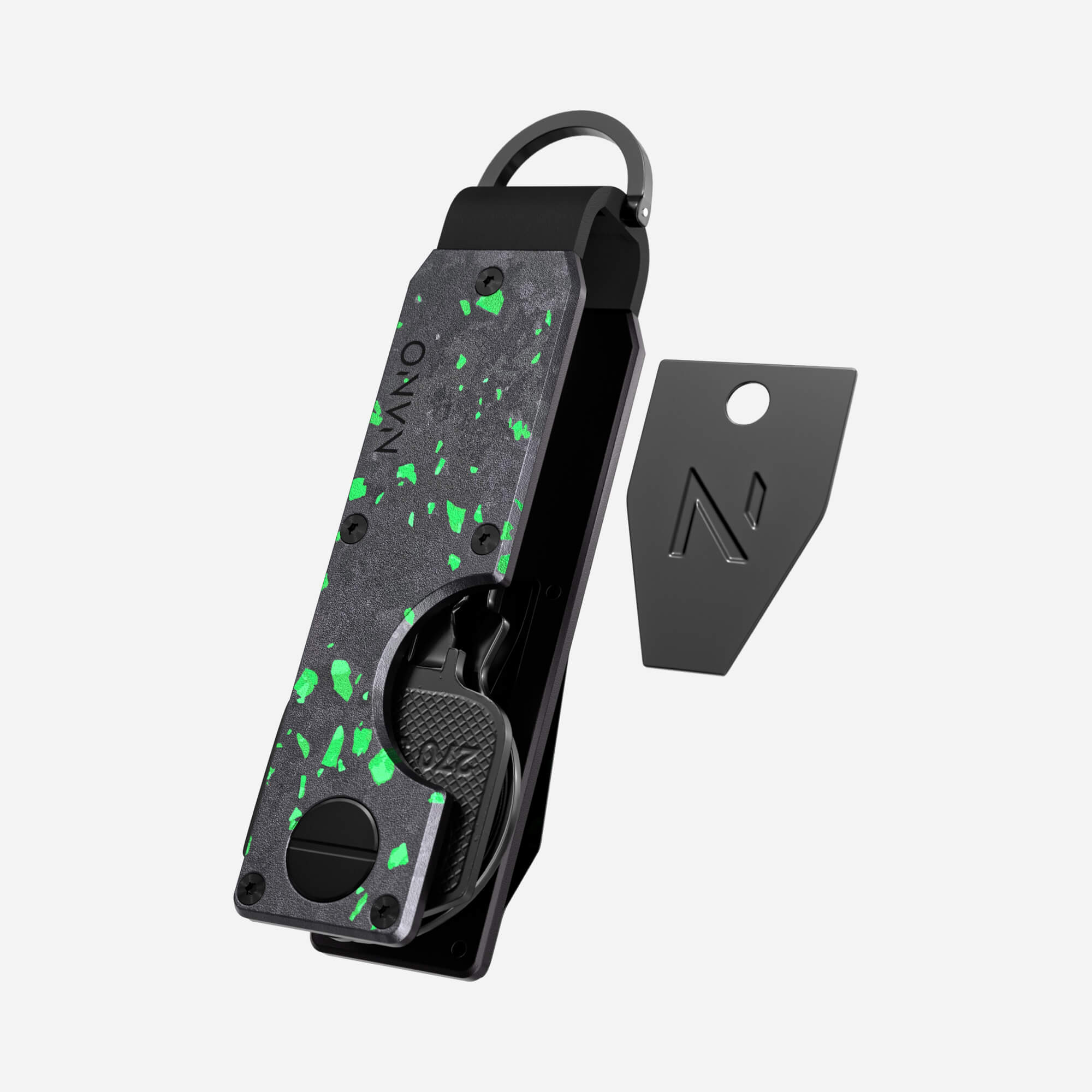 Key Case (Nero/Verde)