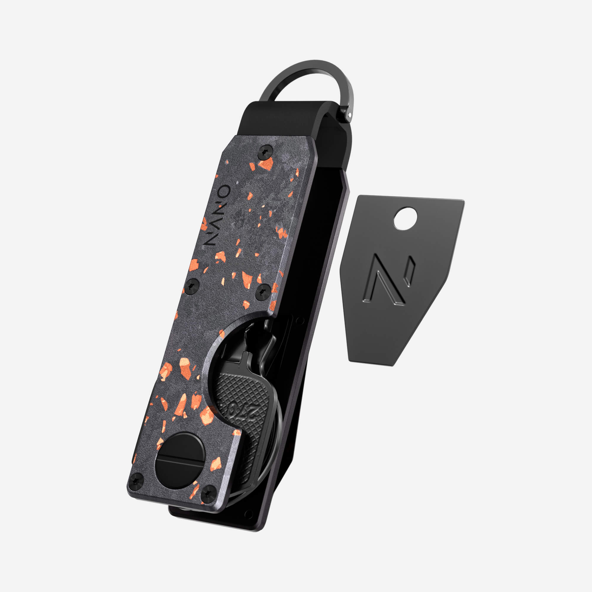 Key Case (Nero/Arancione)