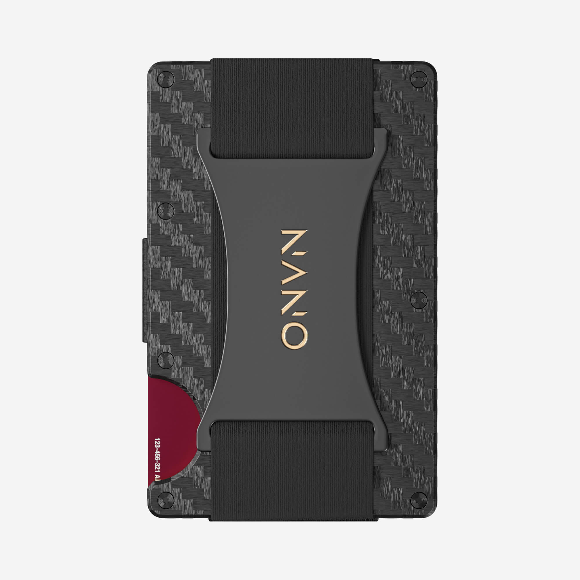007 Cash Strap Wallet (Stealth Black/Spectre Gold)