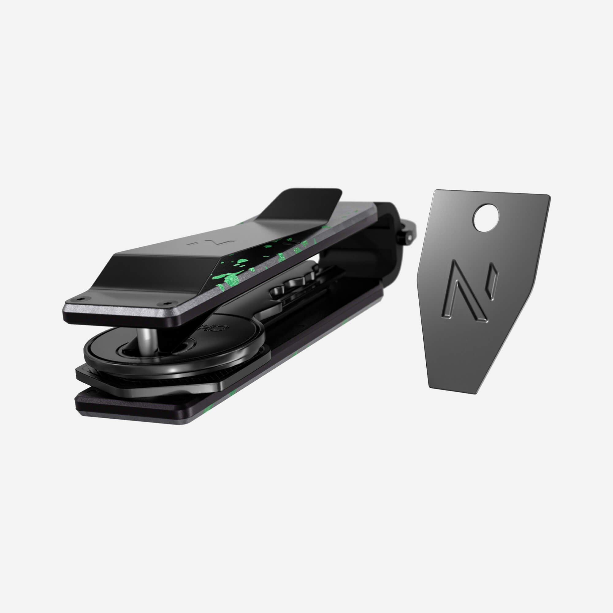 Key Case (Nero/Verde)