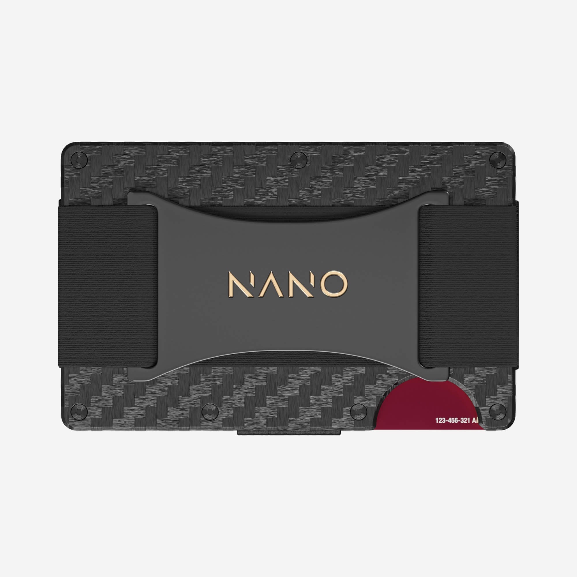 007 Cash Strap Wallet (Stealth Black/Spectre Gold)