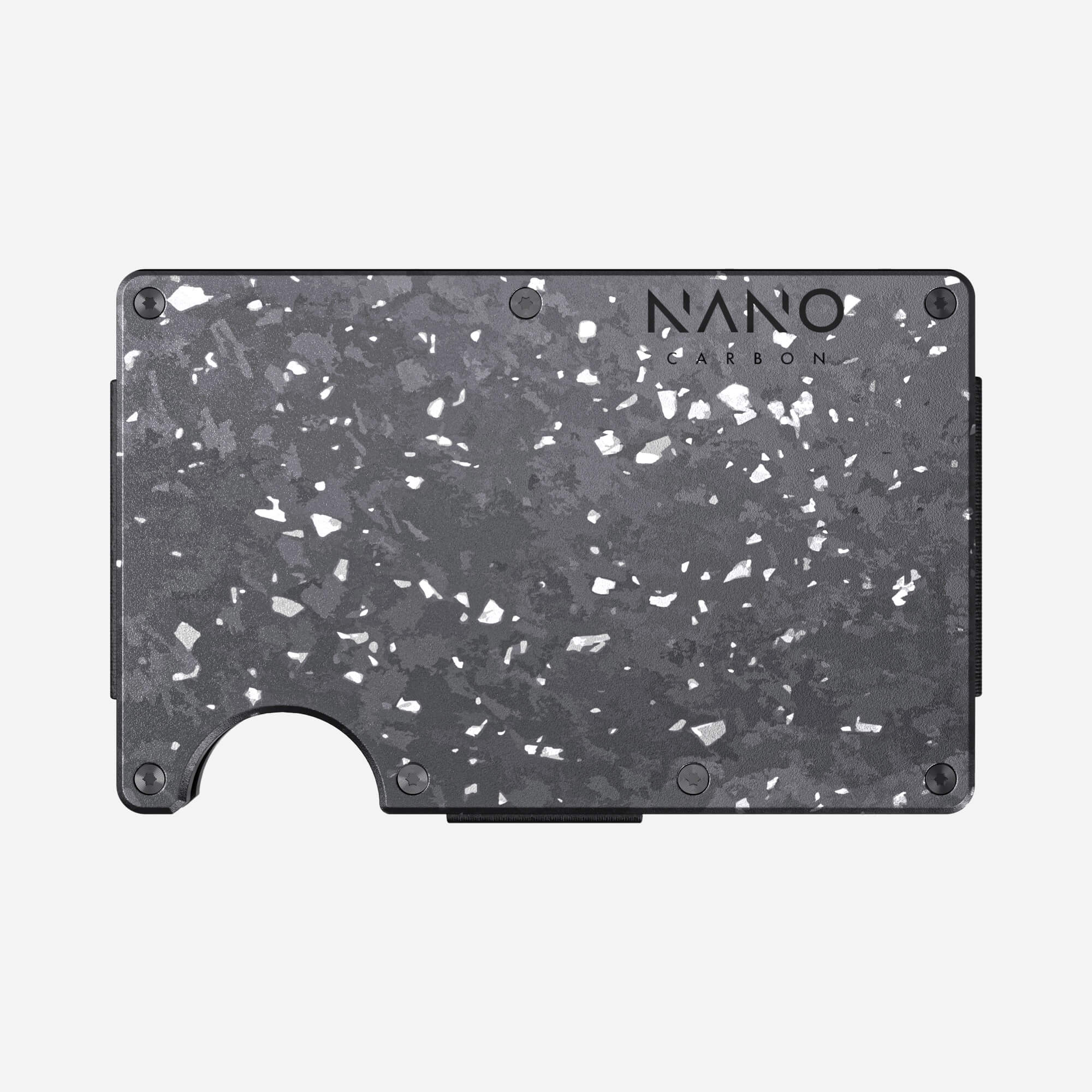 Cash Strap Wallet (Nero/Argento)