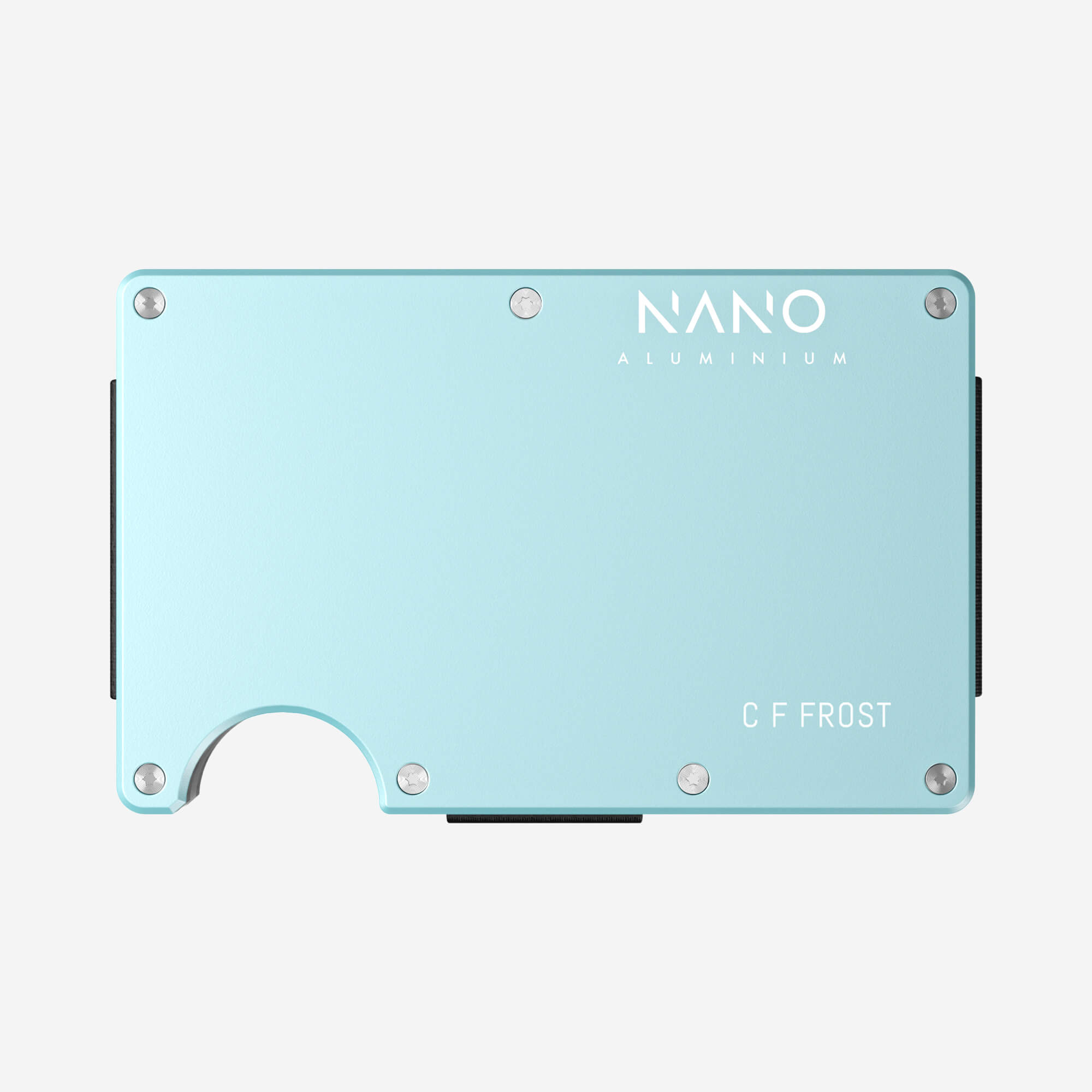 Personalised Money Clip Wallet (Ocean Mist)