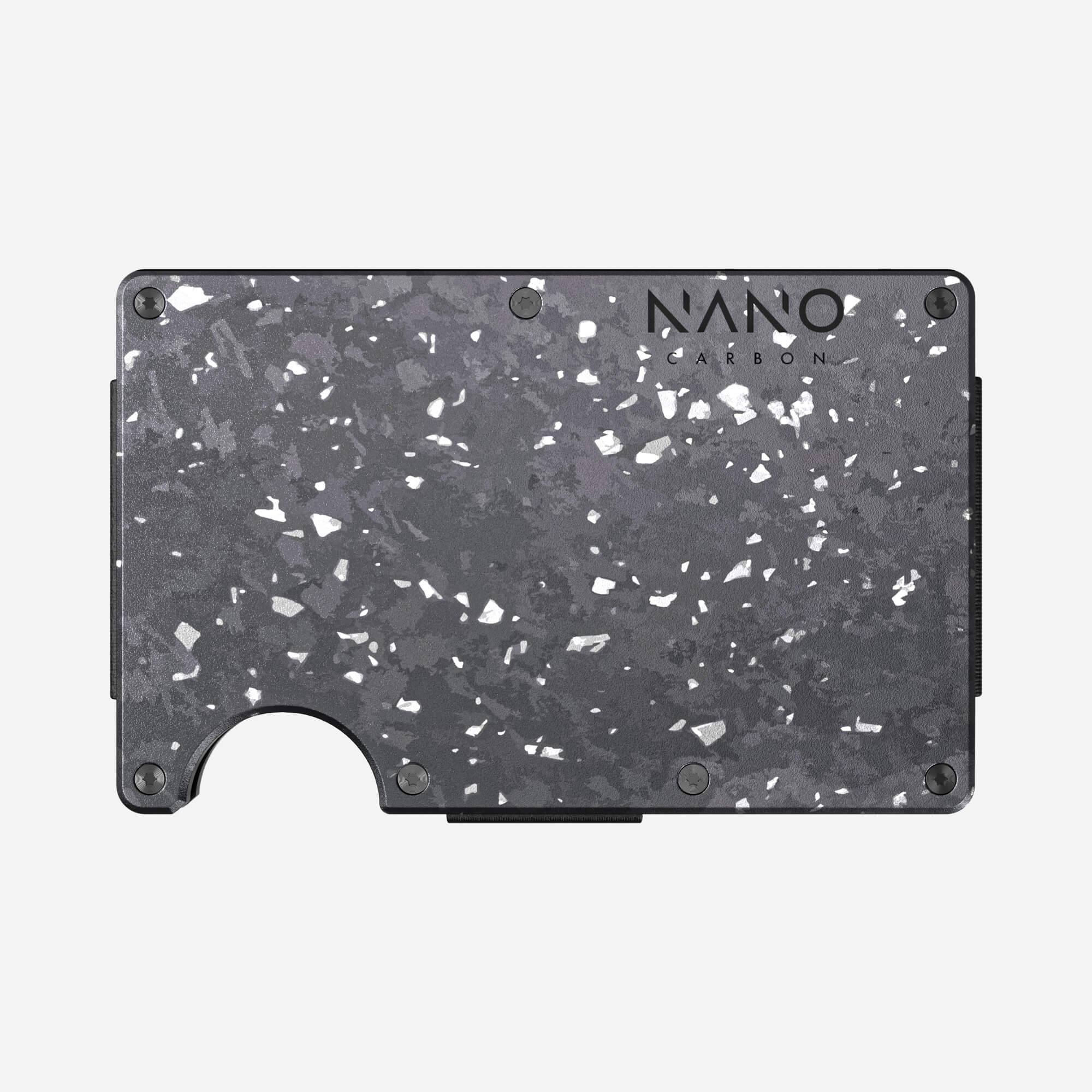 Money Clip Wallet (Nero/Argento)