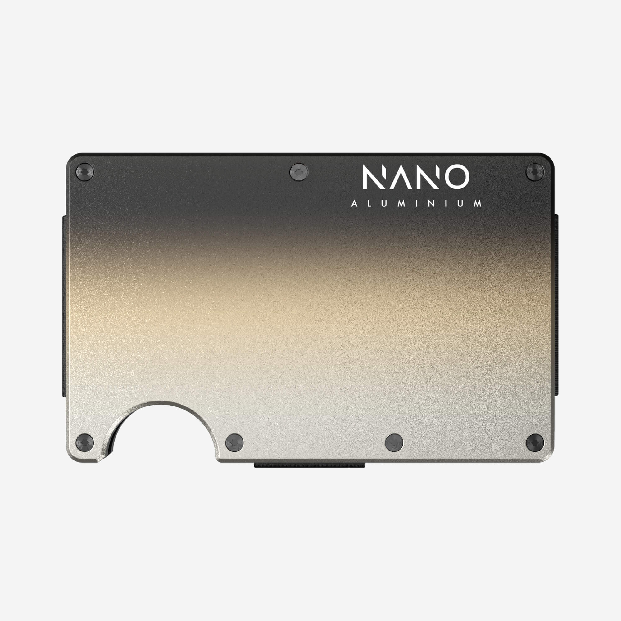 Personalised Money Clip Wallet (Onyx Eclipse)