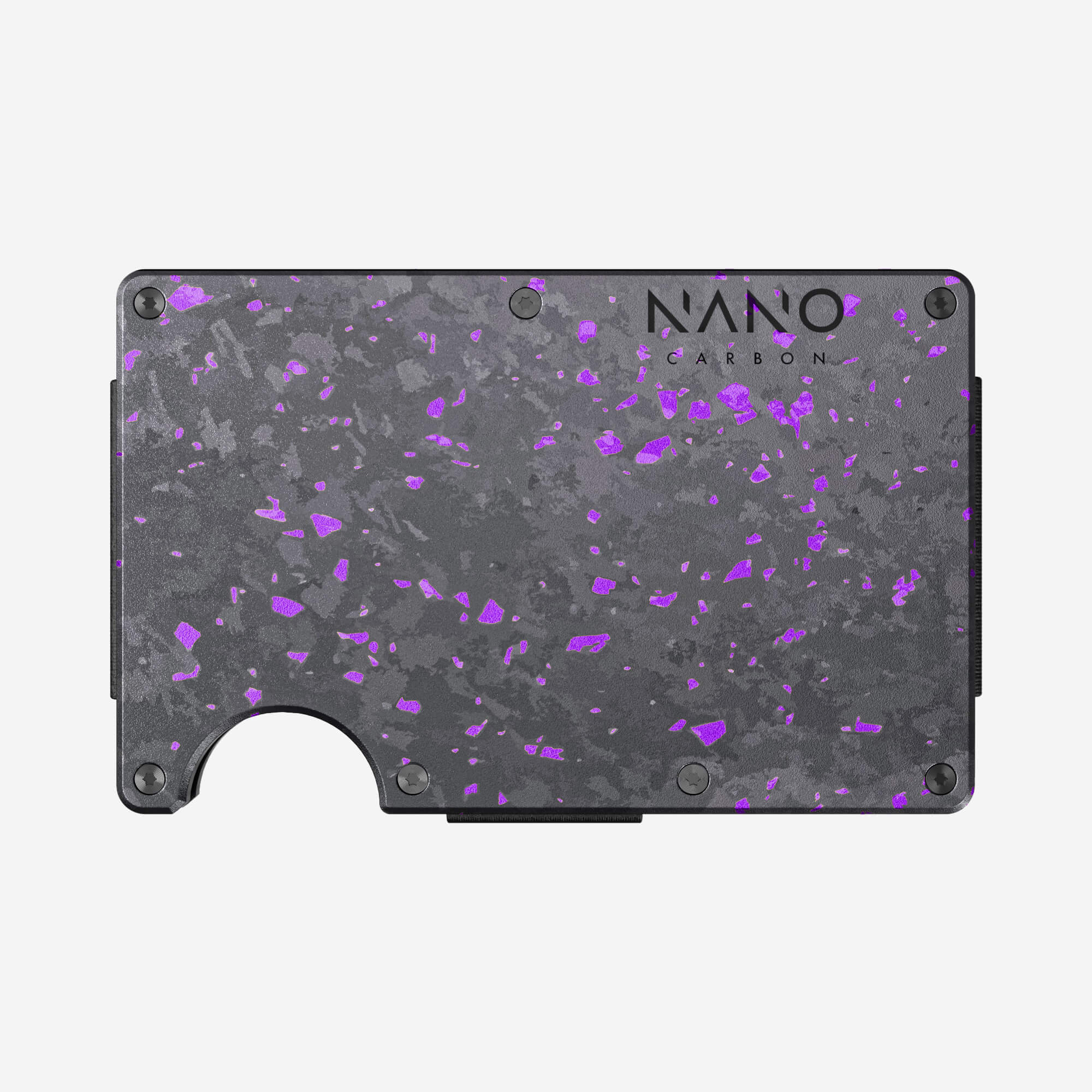 Cash Strap Wallet (Nero/Viola)