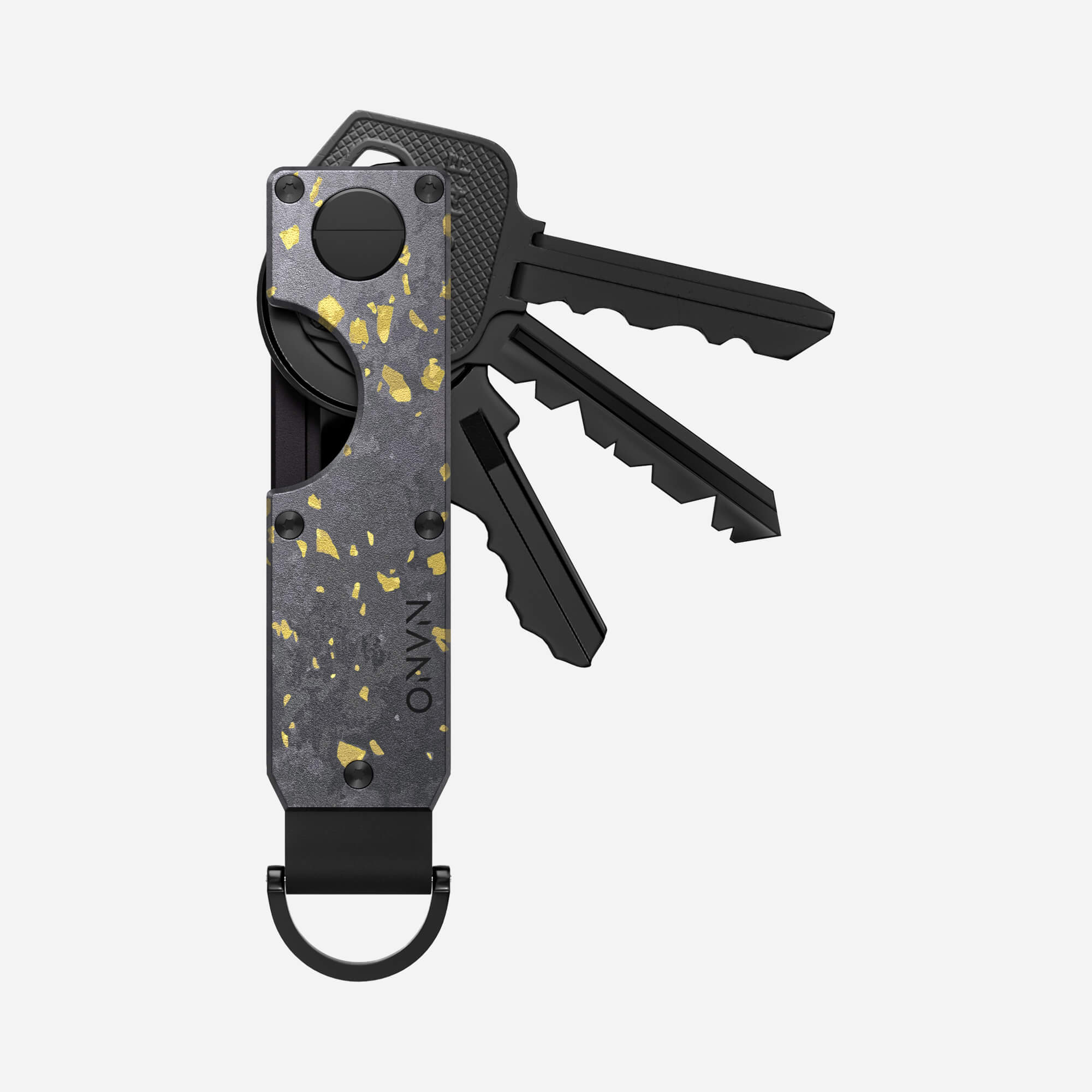 Key Case (Nero/Oro)